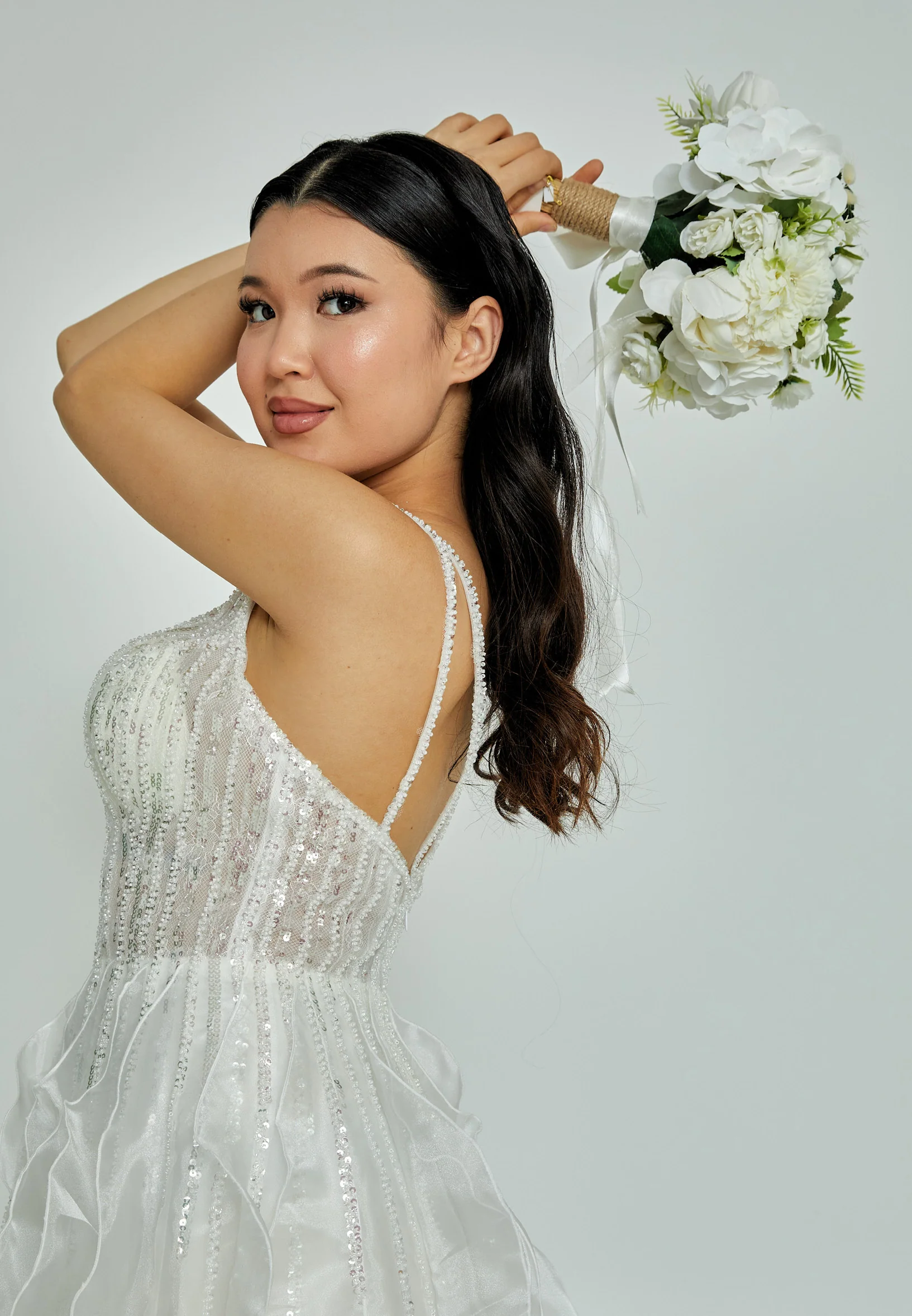 Ranunculus Round Bridal Bouquet aba23-41-12 - Image 2