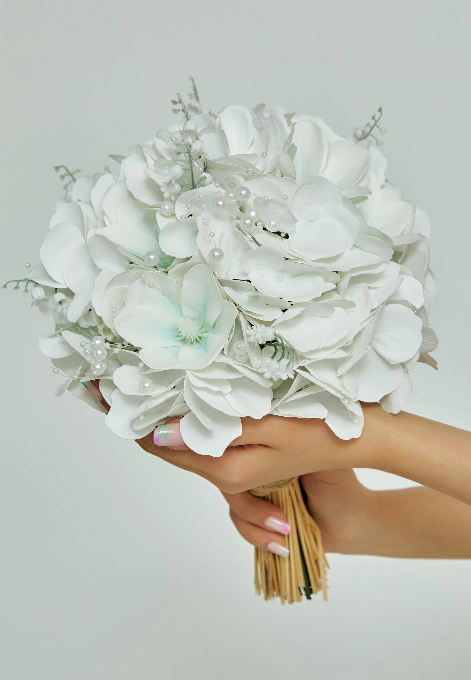 Ranunculus Round Bridal Bouquet aba23-41-4 - Image 4