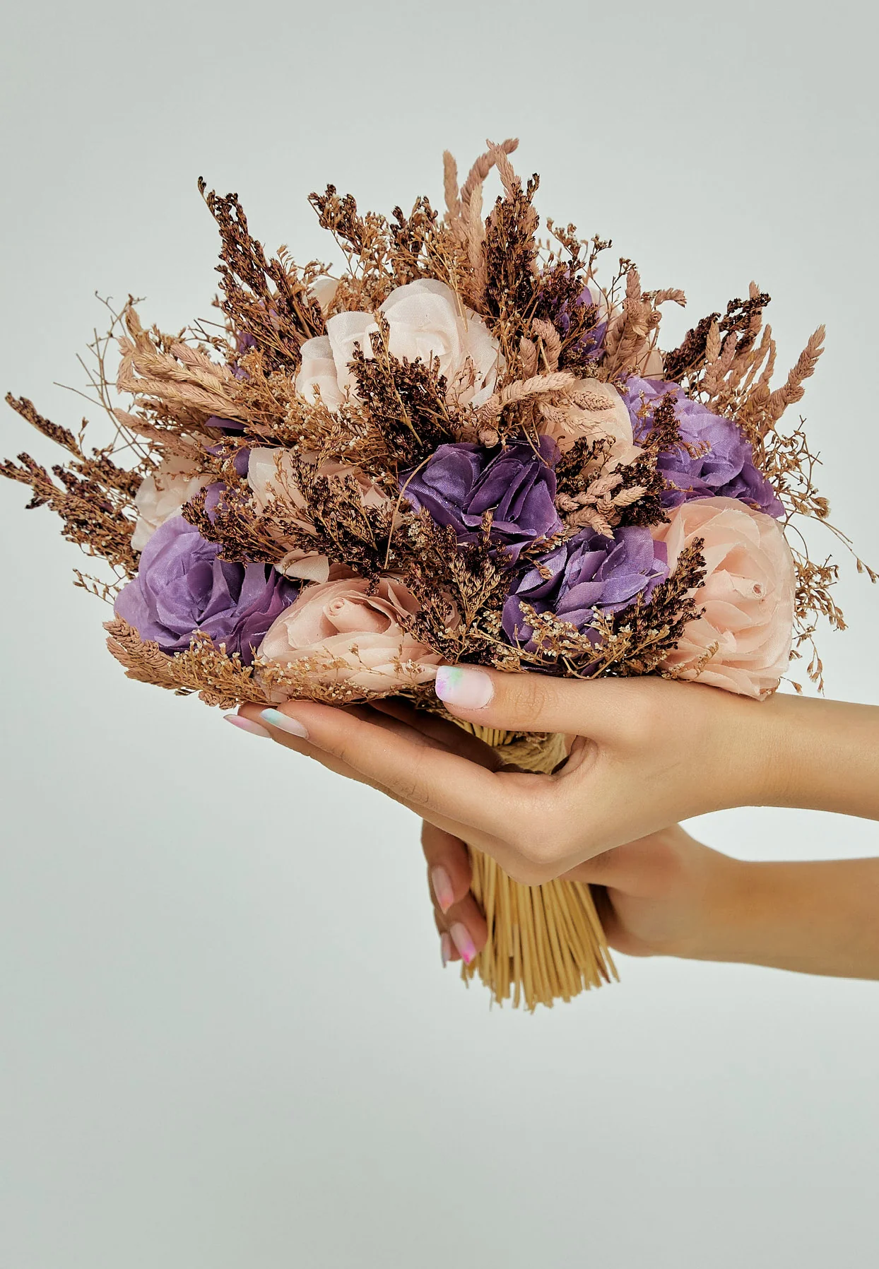 Ranunculus Round Bridal Bouquet abbg008 - Image 4