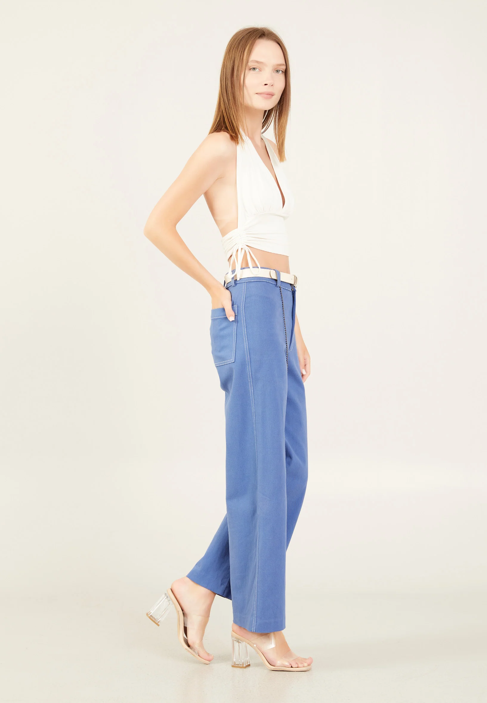 Regular Fit Regular Pants ber23k2139 - Image 4