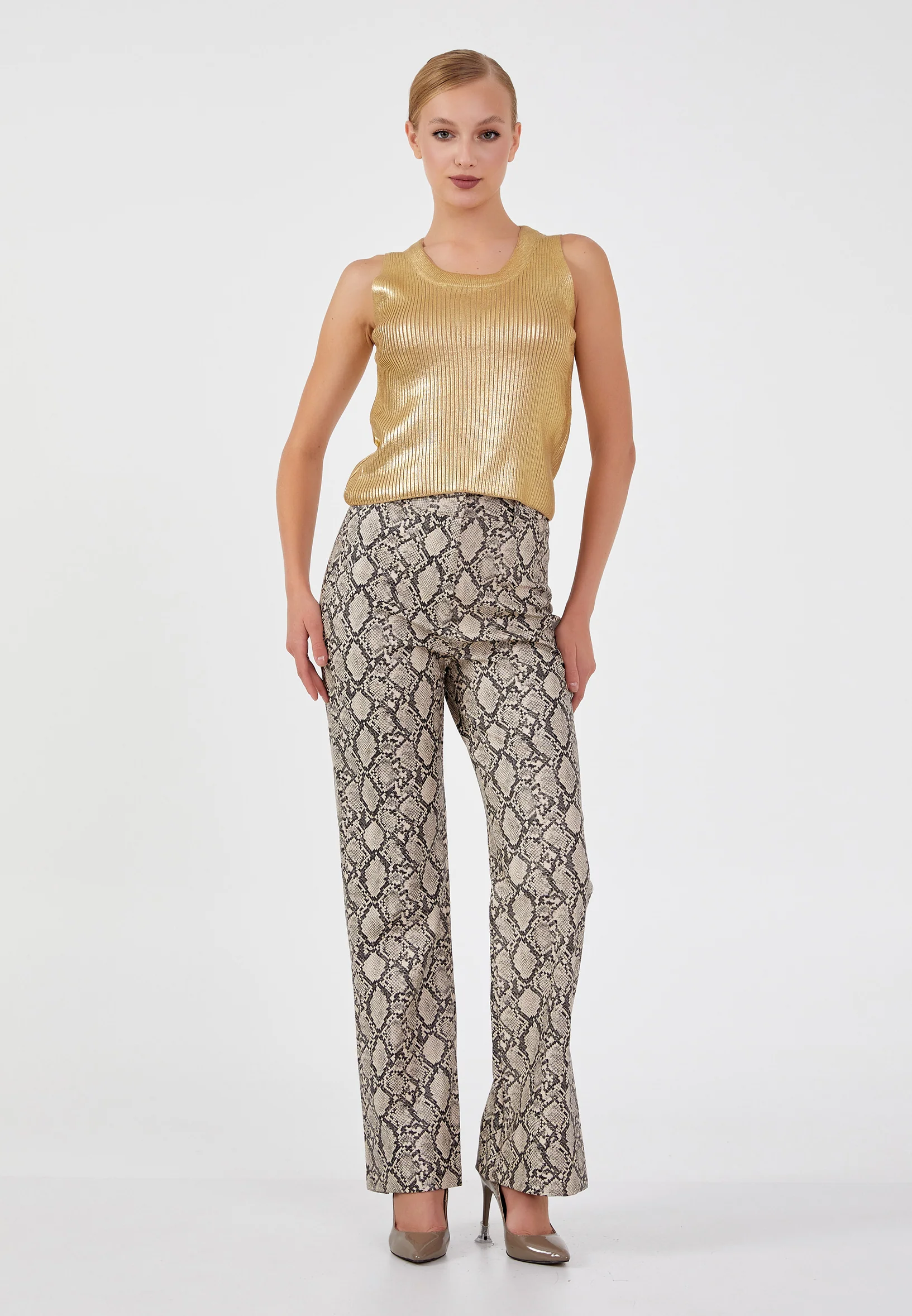 Regular Fit Regular Pants ber23k2142 - Image 2