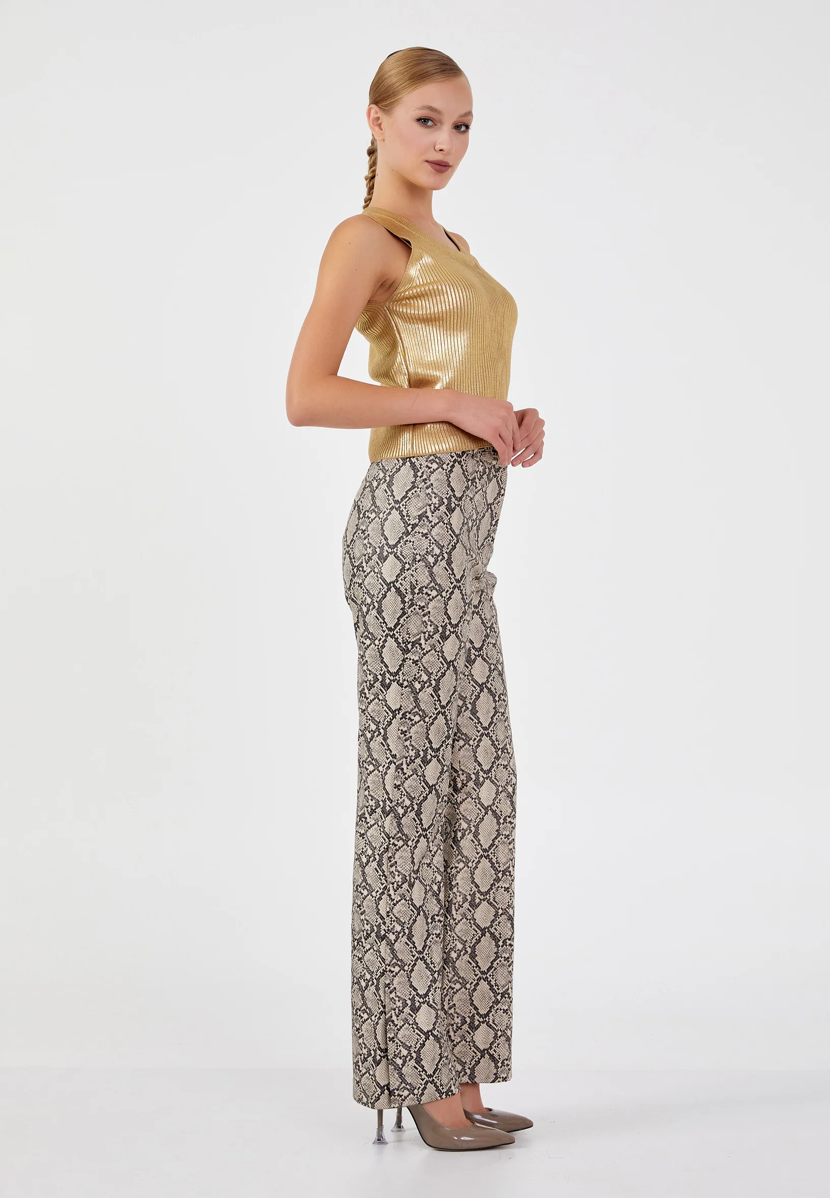 Regular Fit Regular Pants ber23k2142 - Image 4