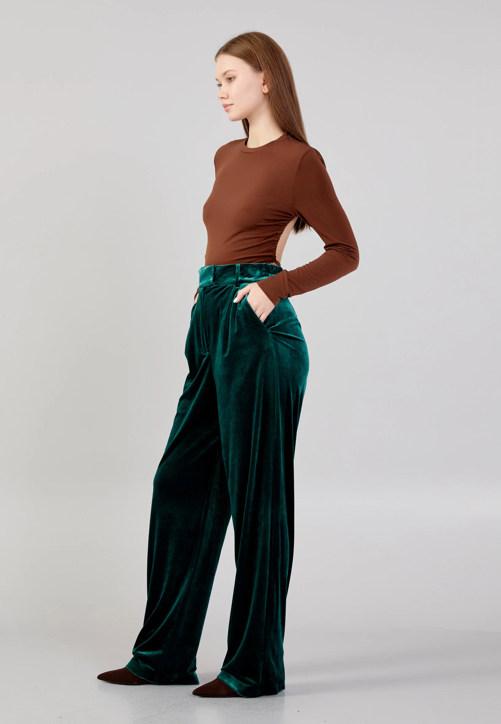 Regular Fit Regular Pants ber23k2146 - Image 3