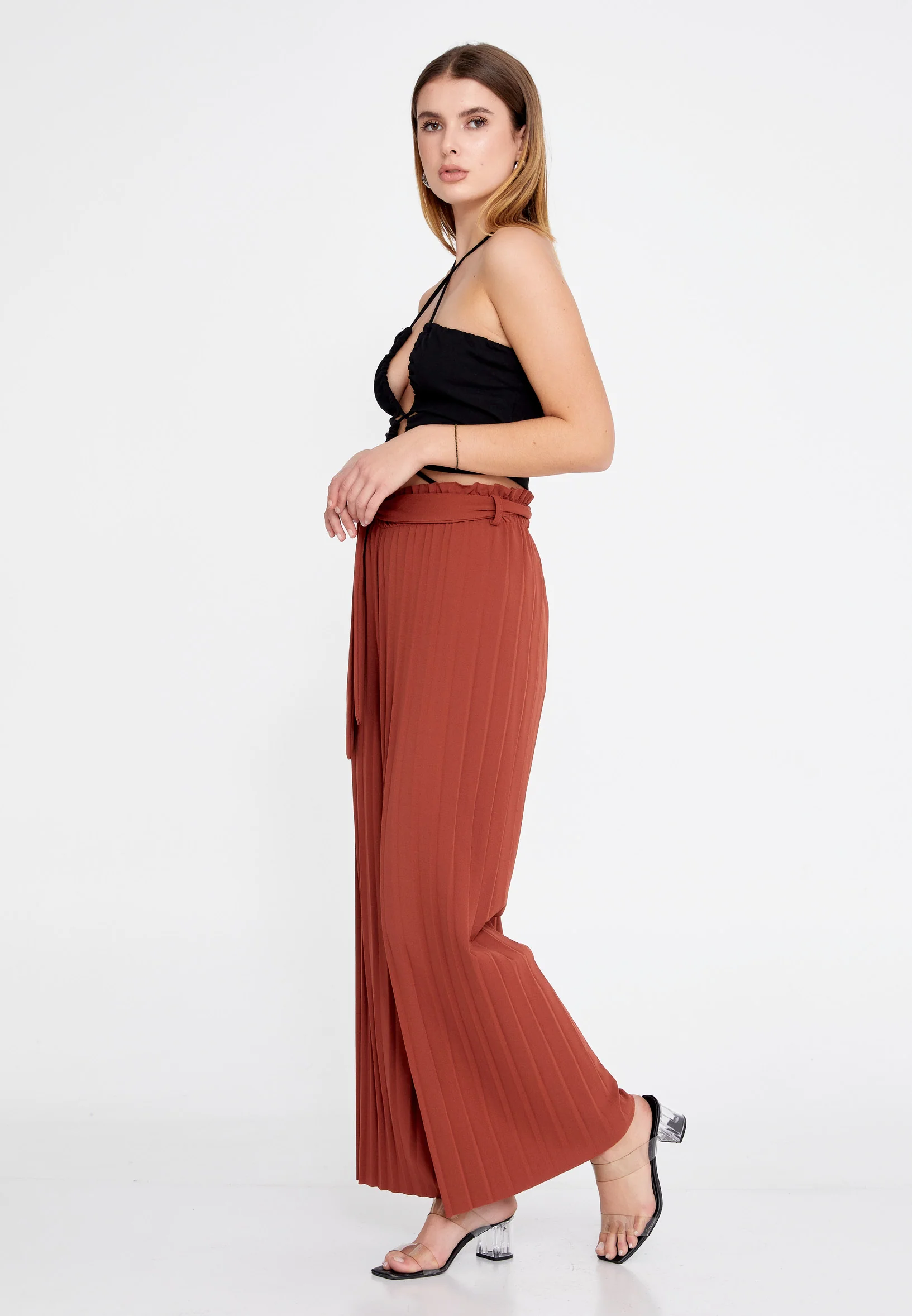 Regular Fit Regular Pants esl0841 - Image 16