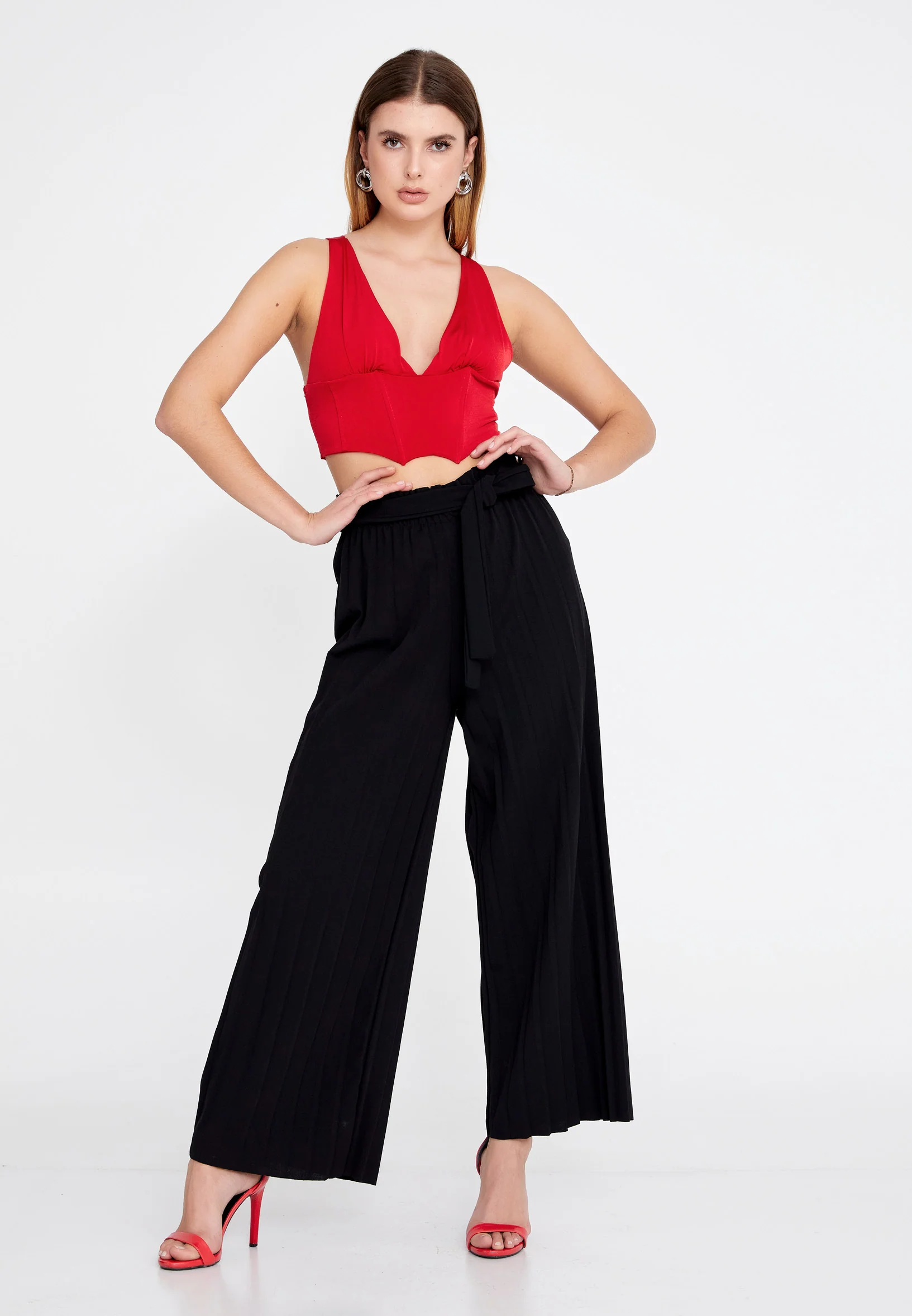 Regular Fit Regular Pants esl0841 - Image 6
