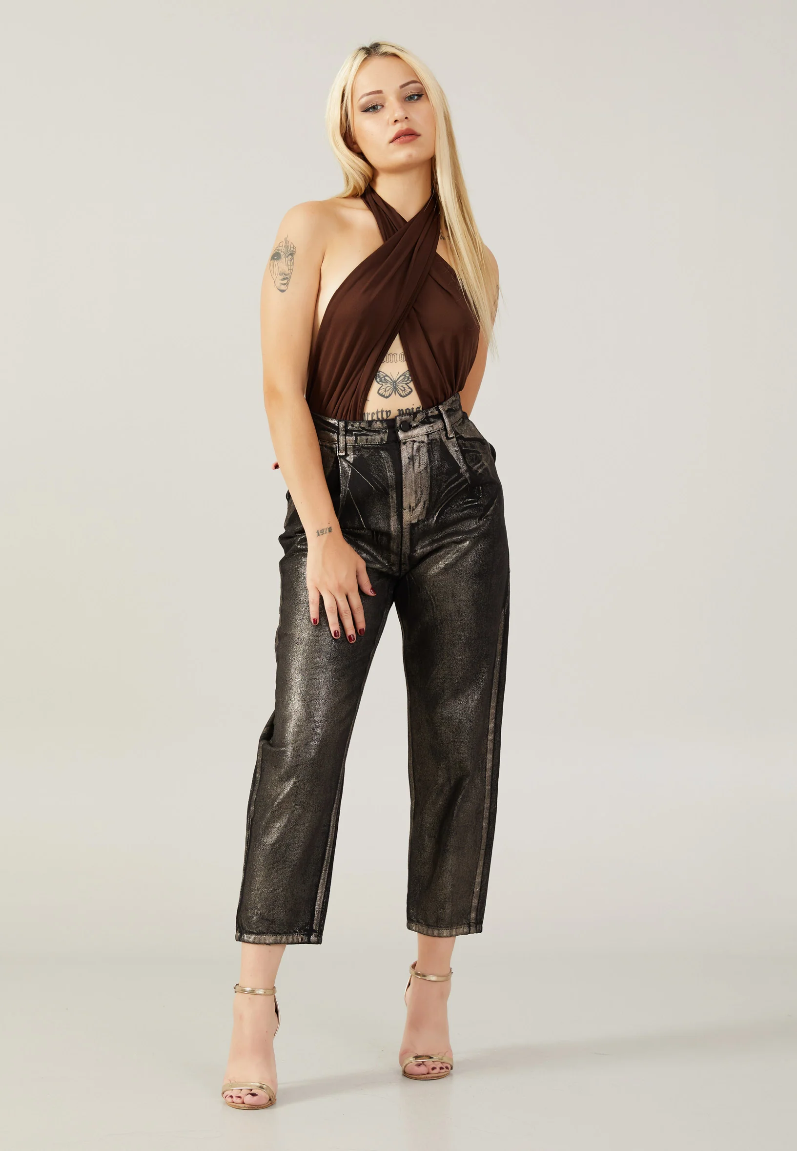 Regular Fit Regular Pants huk5011 - Image 2