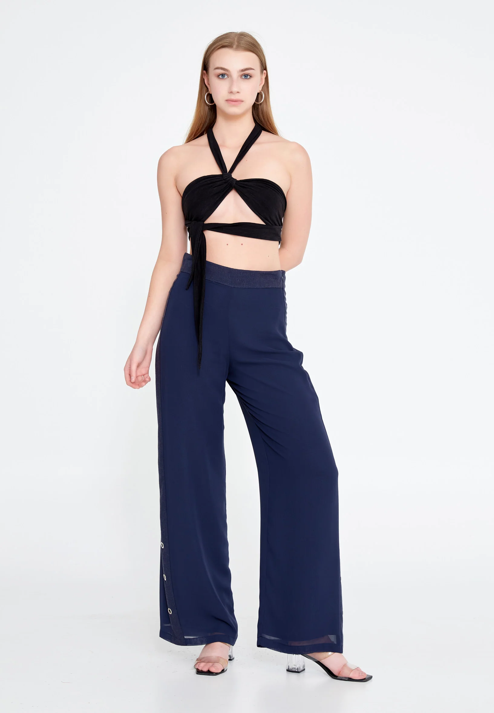 Regular Fit Regular Pants huk5246 - Image 2