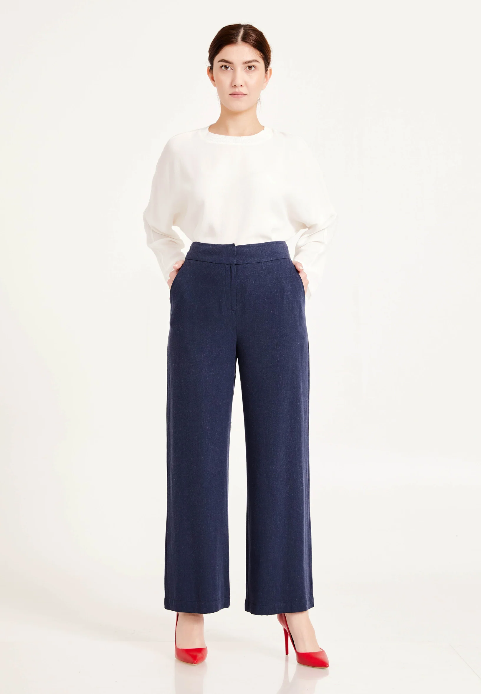 Regular Fit Regular Pants huk5248 - Image 2