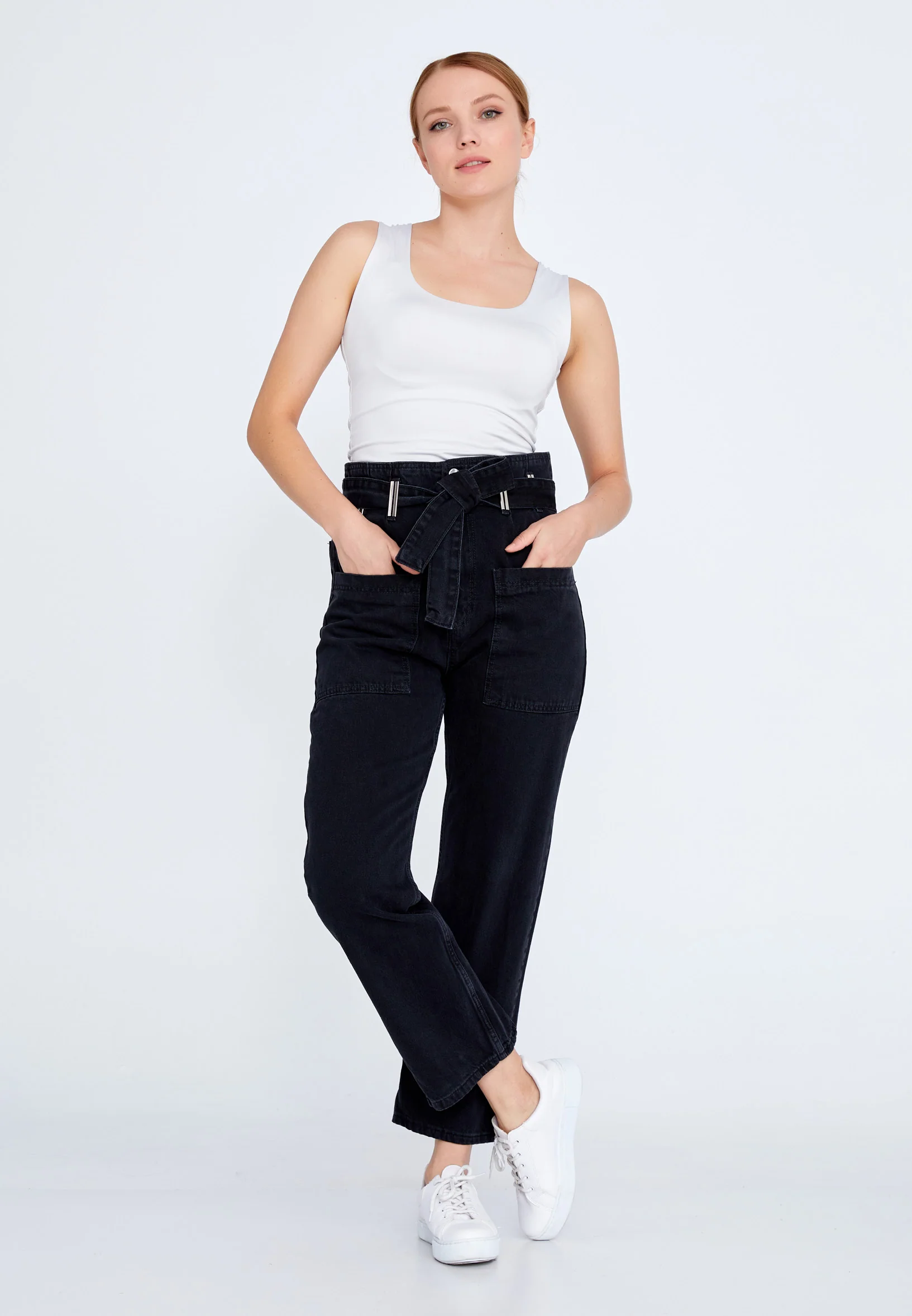 Regular Fit Regular Pants huk5338 - Image 2