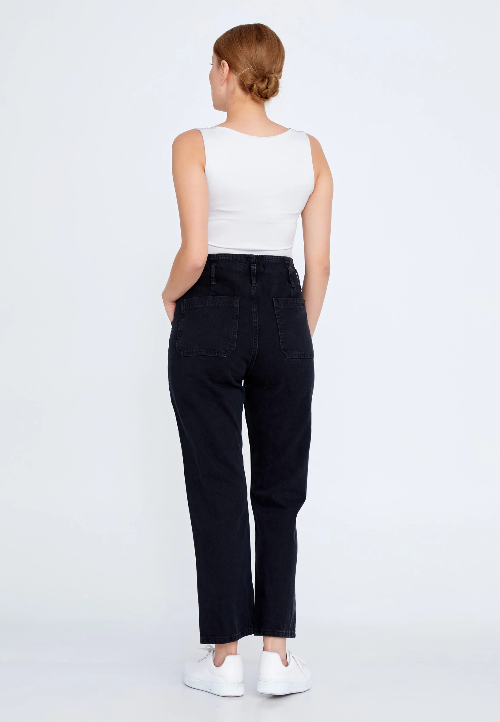 Regular Fit Regular Pants huk5338 - Image 3