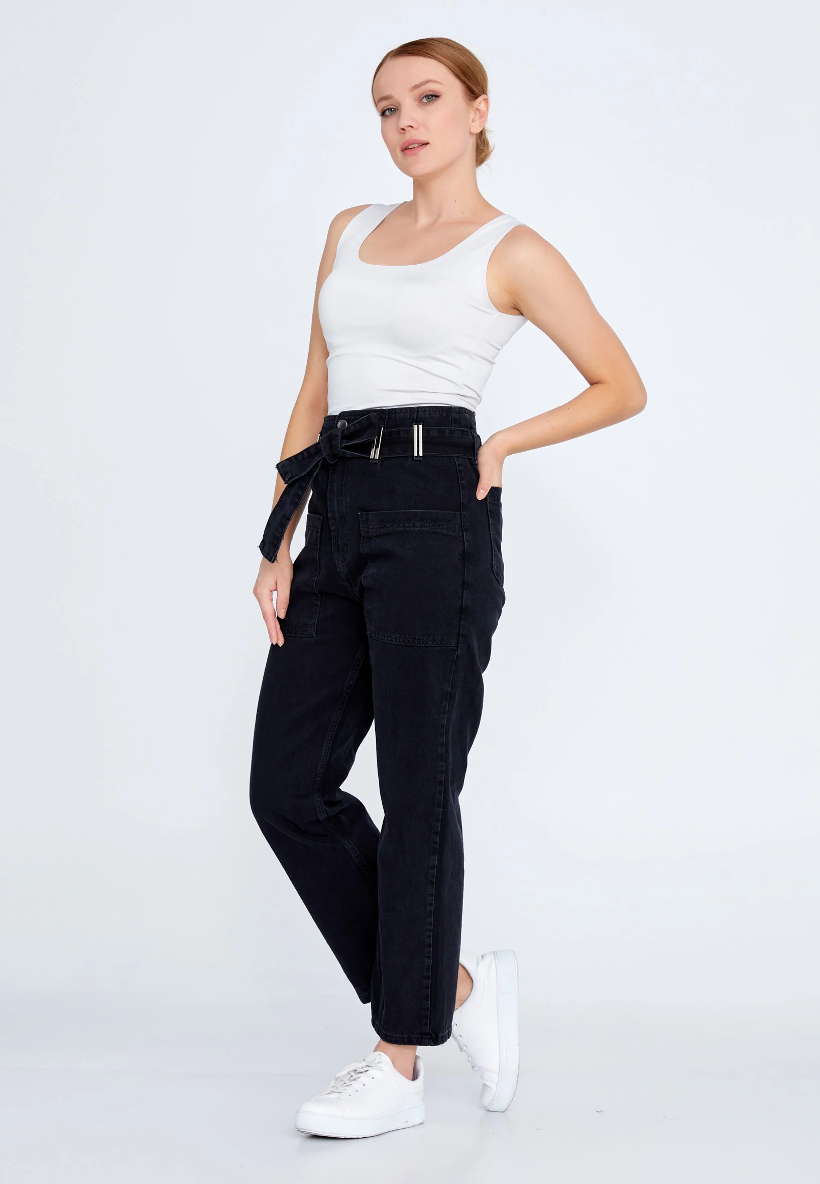 Regular Fit Regular Pants huk5338 - Image 4