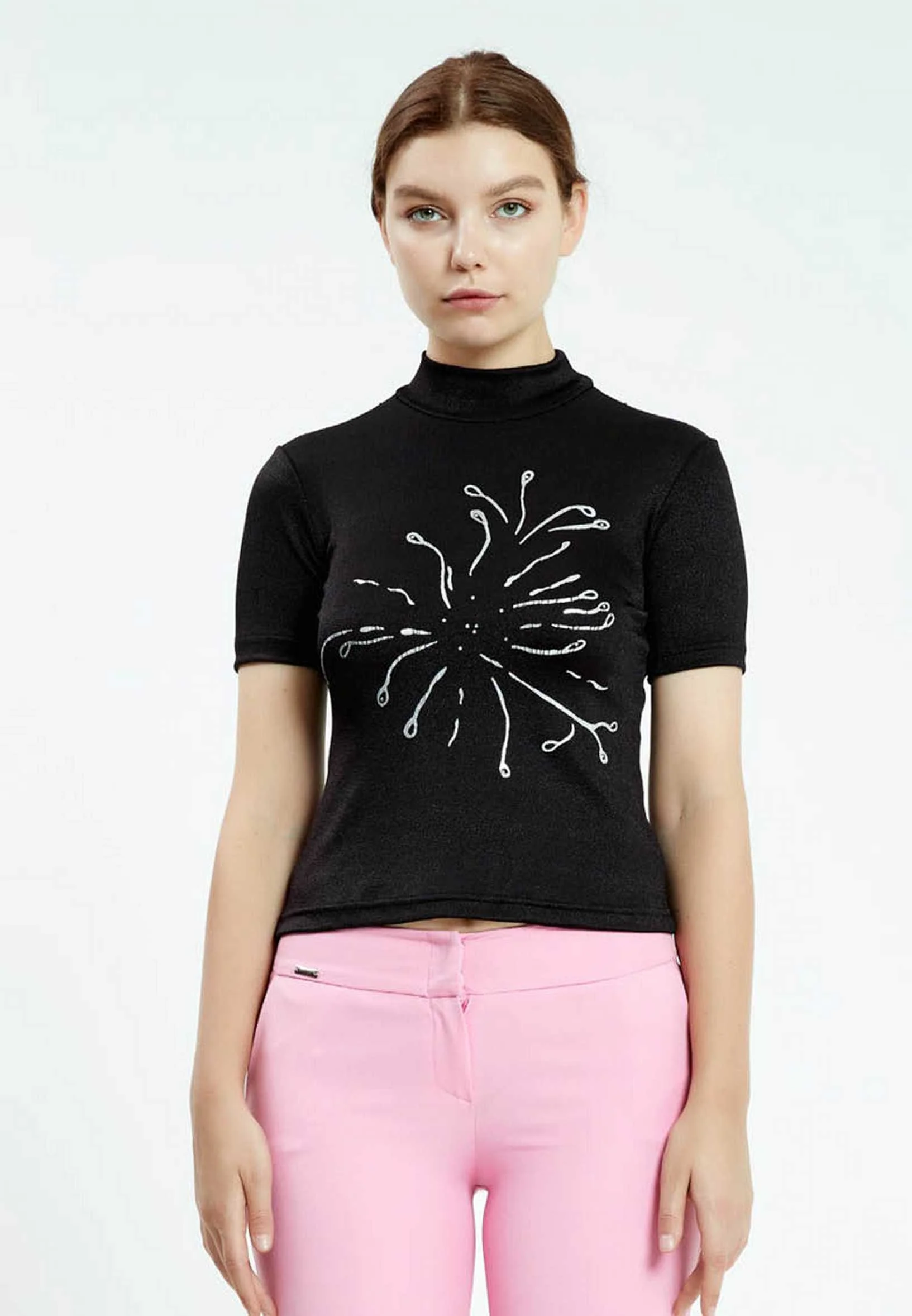 Short Sleeve Graphic Regular T-shirt ser6366