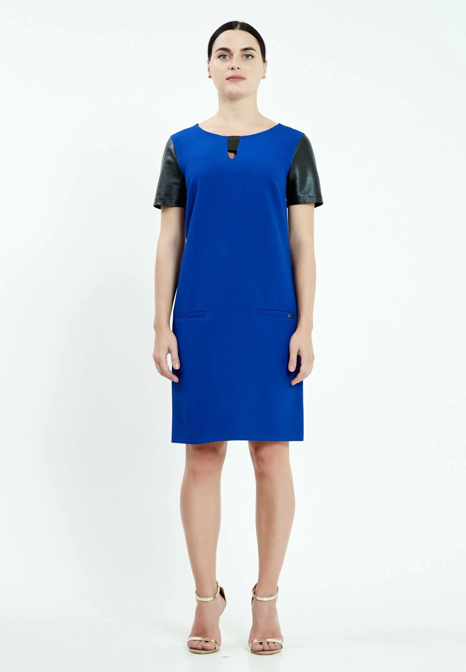 Short Sleeve Midi Column Regular Casual Dress mis17014