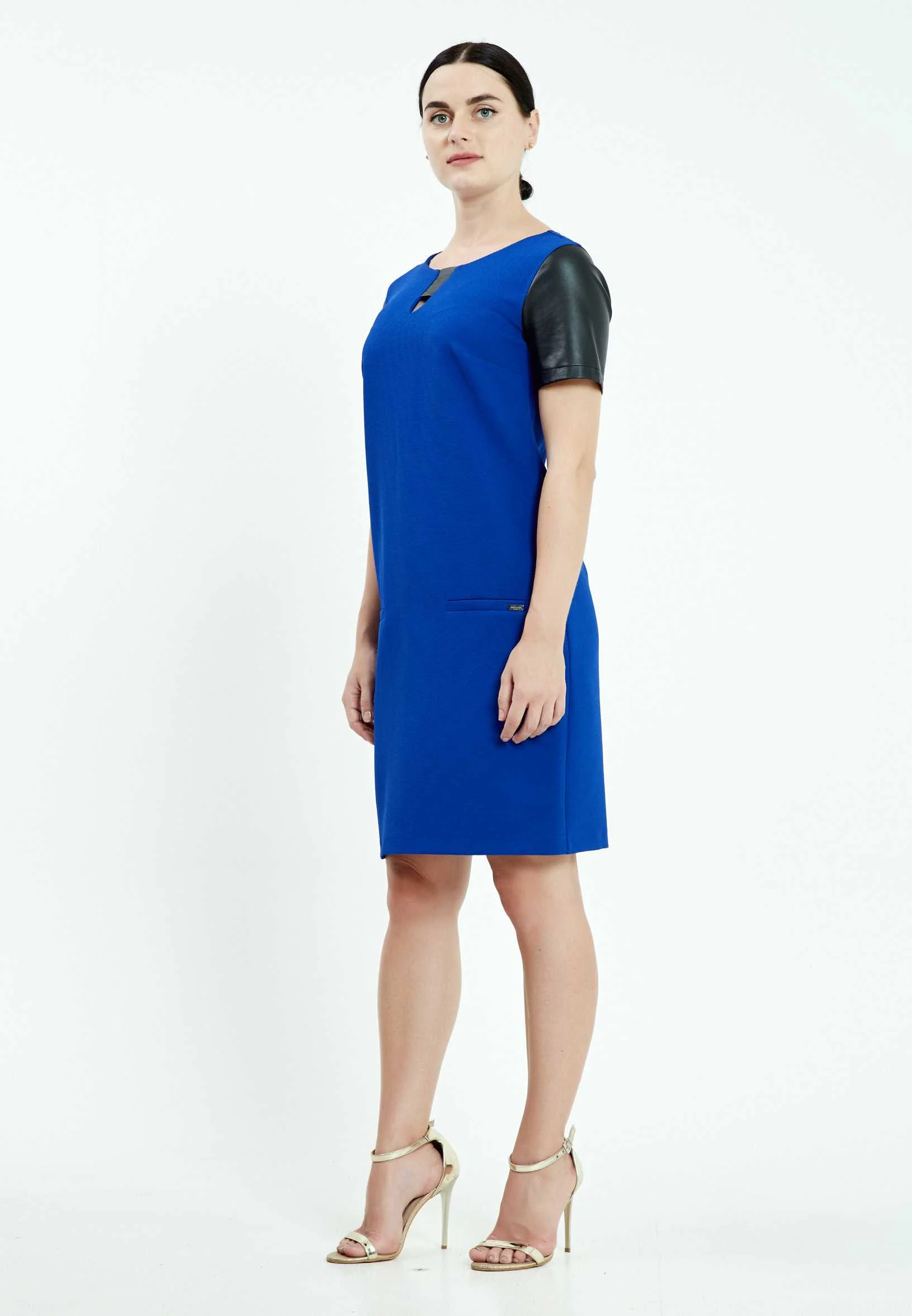 Short Sleeve Midi Column Regular Casual Dress mis17014 - Image 3