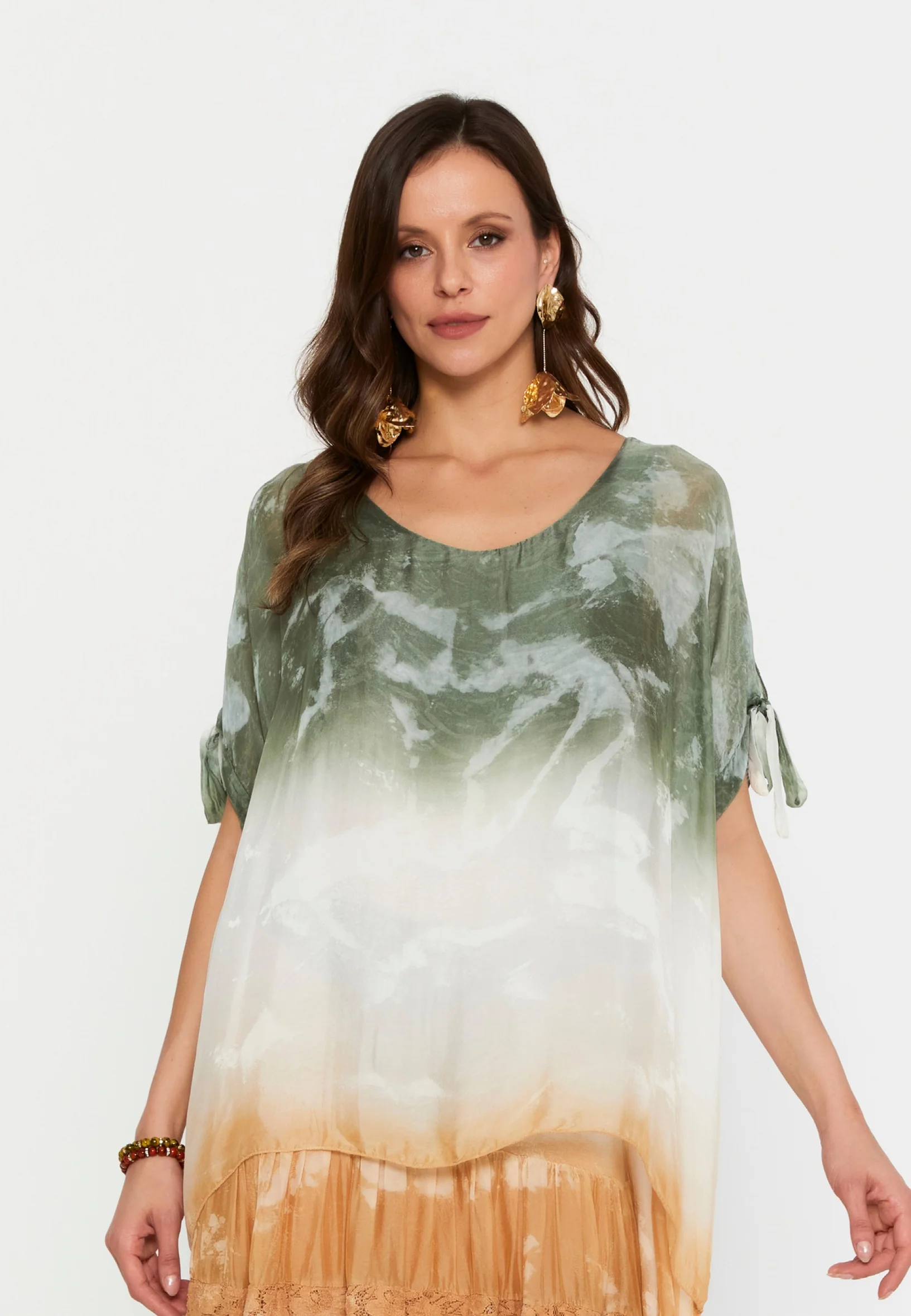 Short Sleeve Mini Chiffon Column Regular Casual Dress cav68581 - Image 8