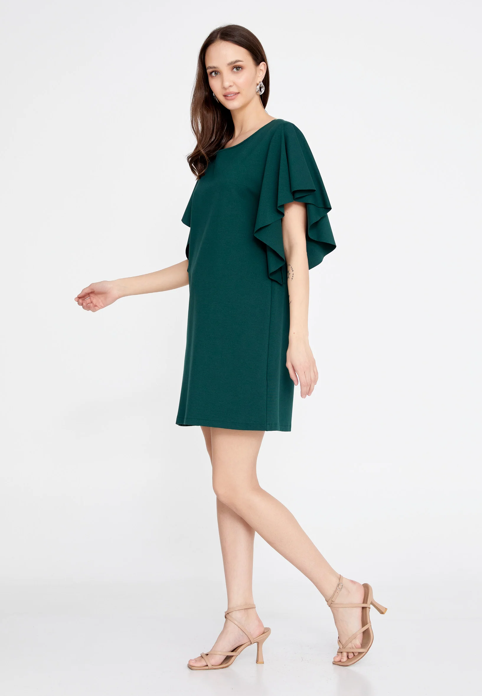 Short Sleeve Mini Crepe Column Regular Casual Dress rui192084 - Image 15