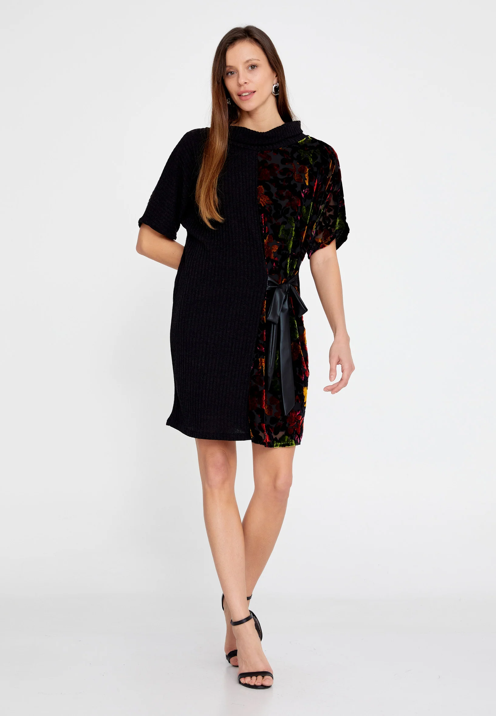 Short Sleeve Mini Polyester Column Regular Casual Dress sea6673