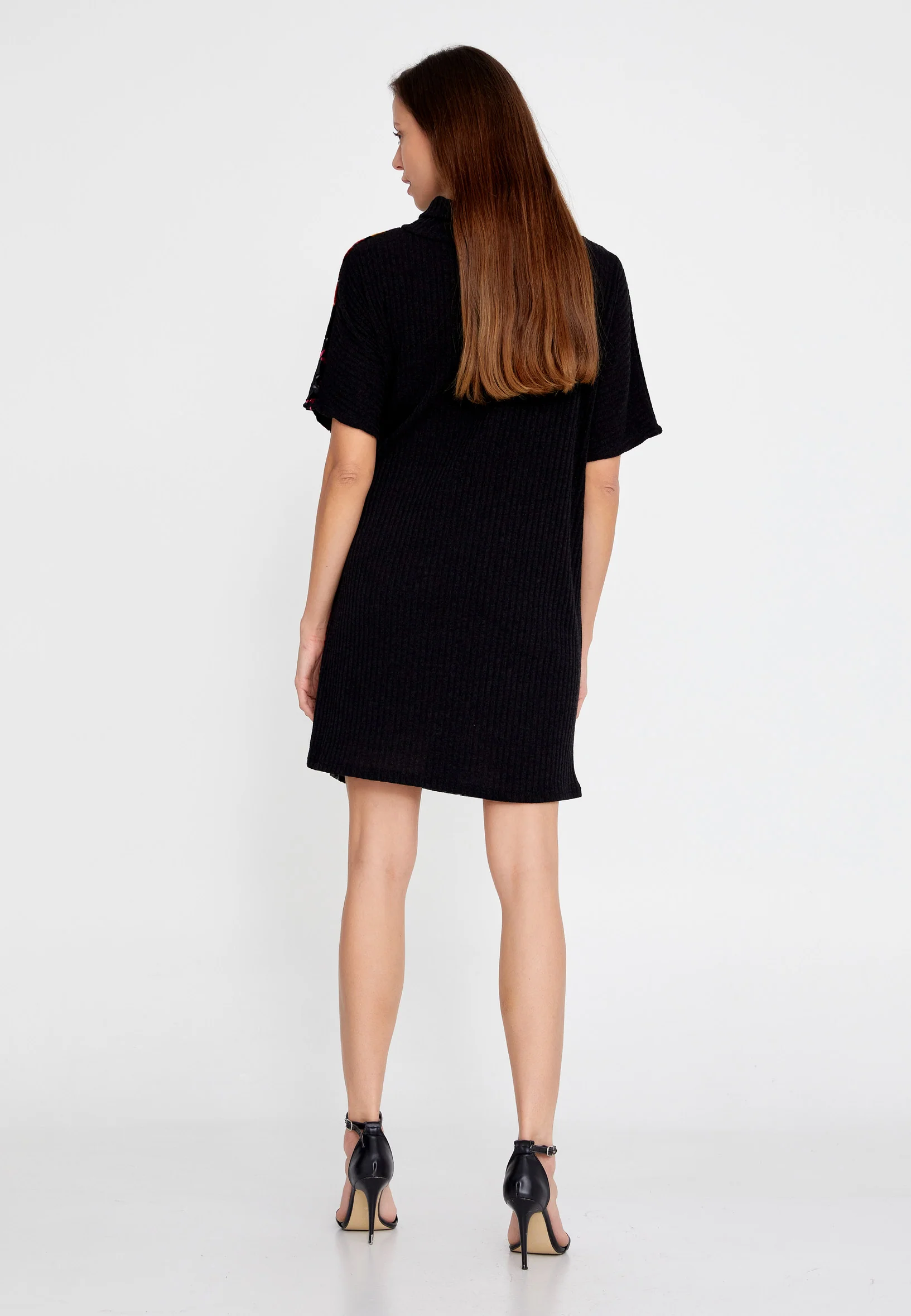 Short Sleeve Mini Polyester Column Regular Casual Dress sea6673 - Image 2
