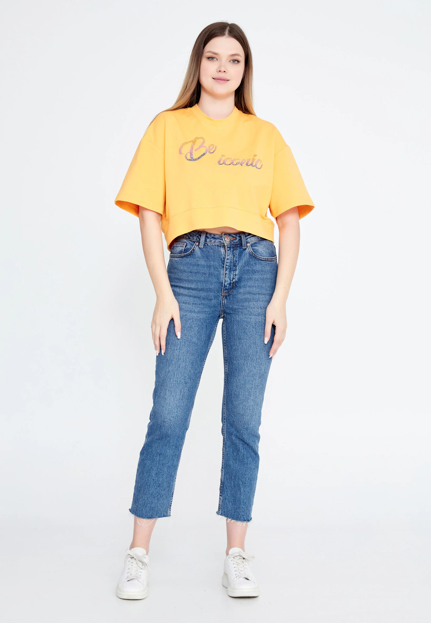 Short Sleeve Printed Regular Blouse ber23y7113 - Image 10