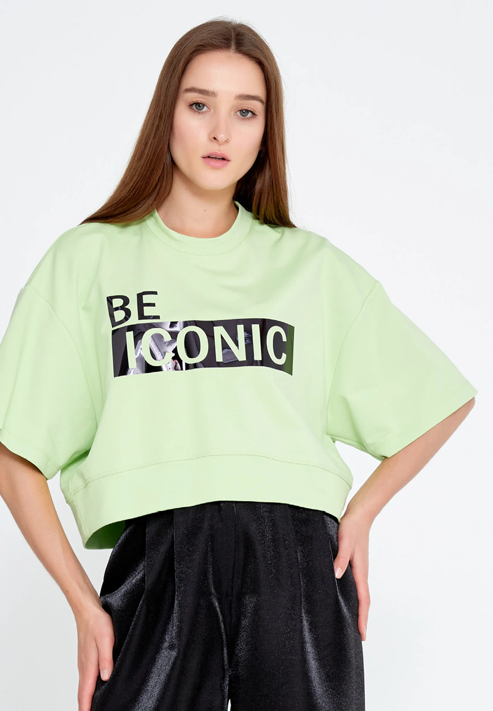 Short Sleeve Printed Regular T-shirt ber23y7112 - Image 8
