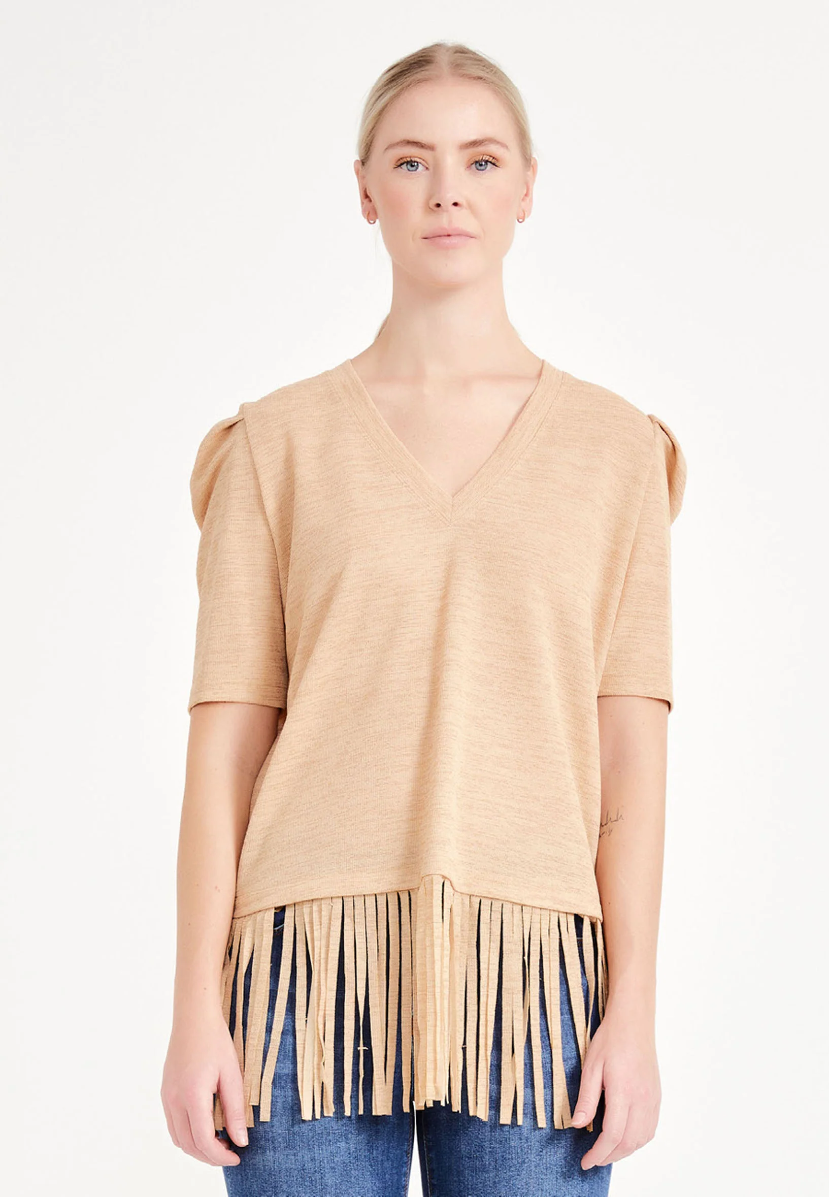 Short Sleeve Solid Color Regular T-shirt ber20y4129