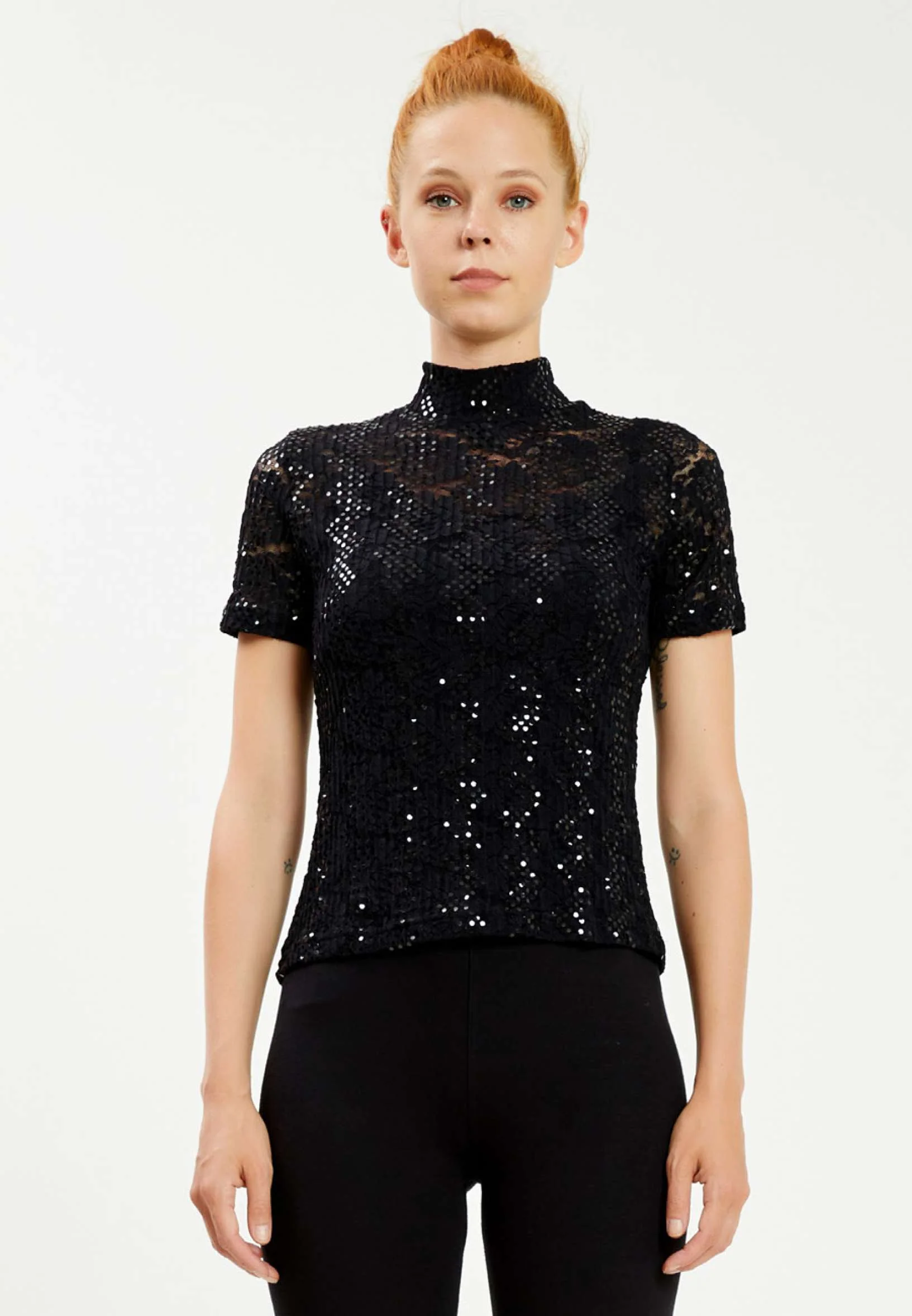 Short Sleeve Solid Color Regular T-shirt ser6237