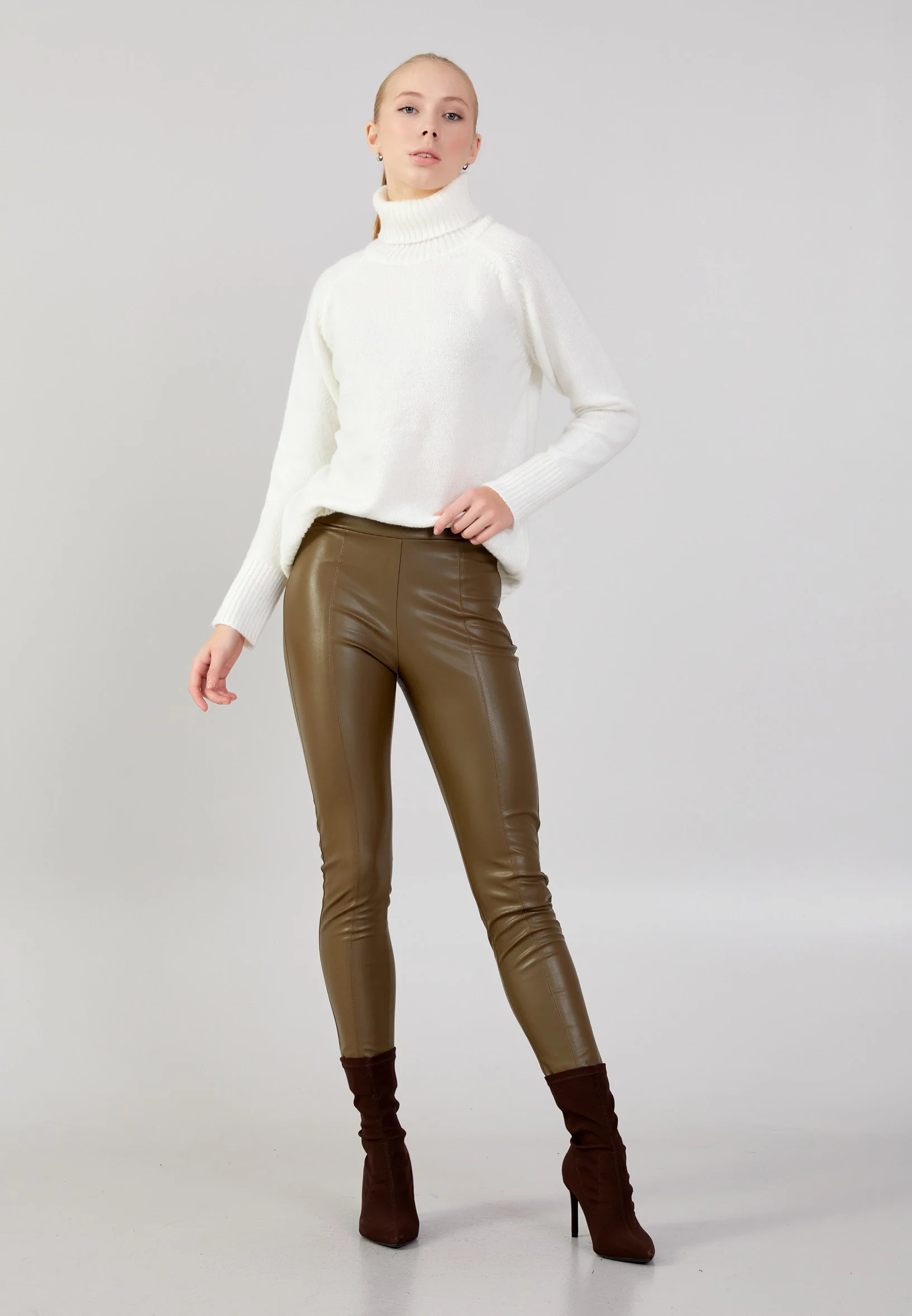Skinny Fit Regular Pants huk24k1148 - Image 2