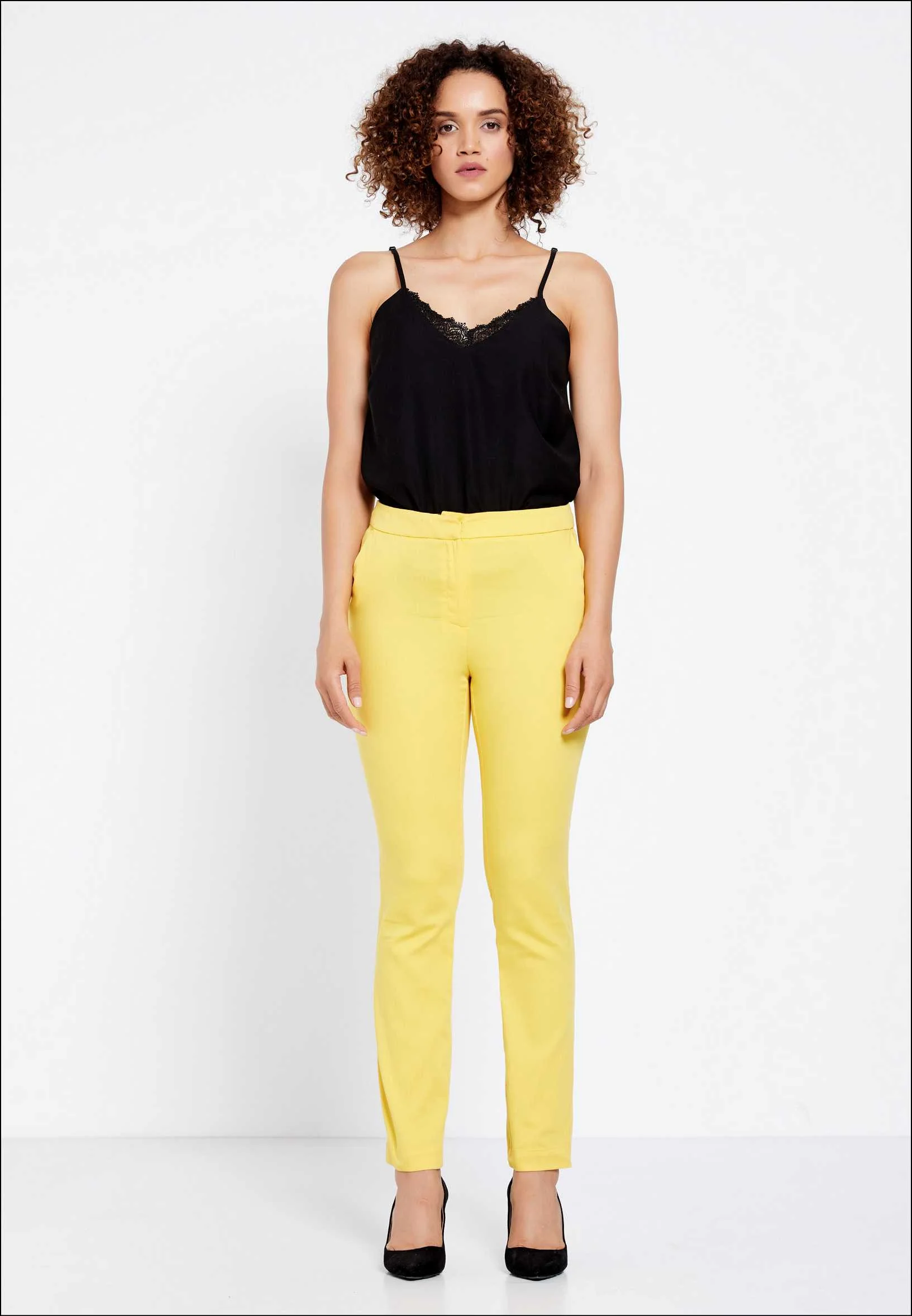 Skinny Fit Regular Pants huk5147 - Image 2