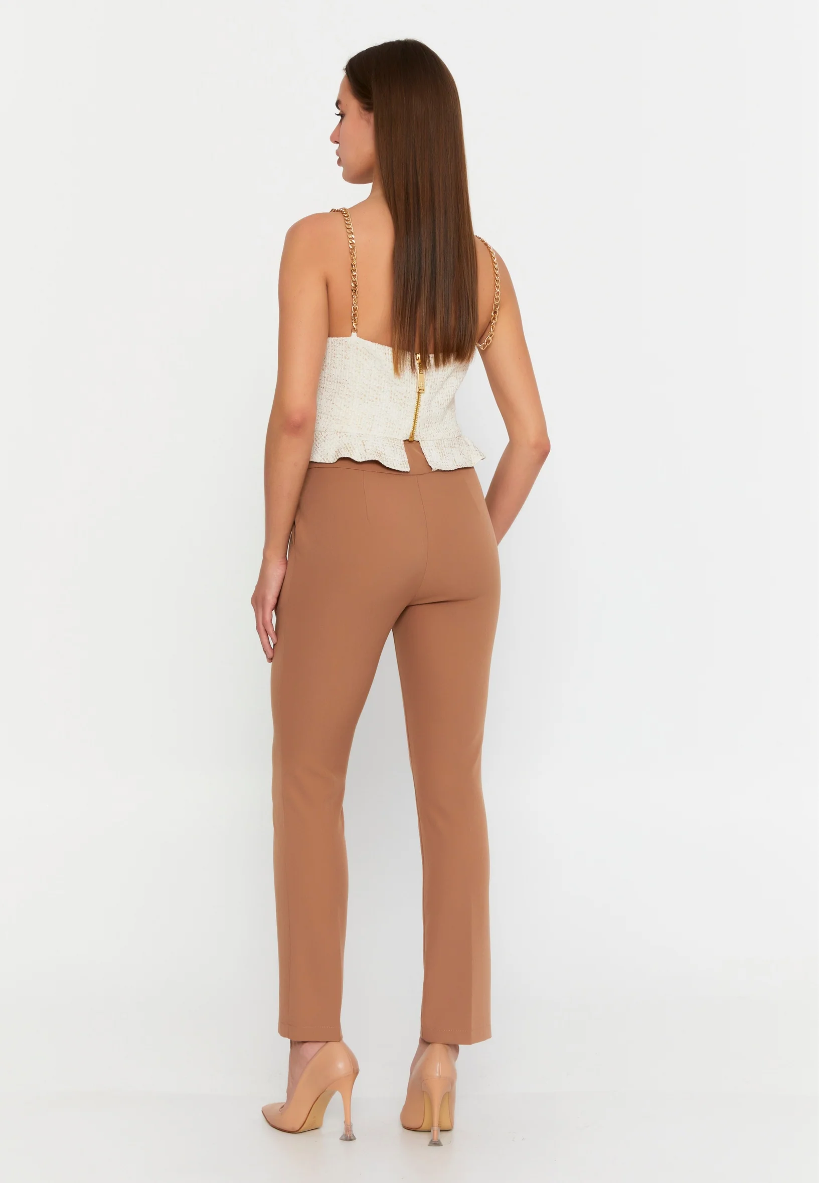 Skinny Fit Regular Pants kmy20417-1 - Image 7