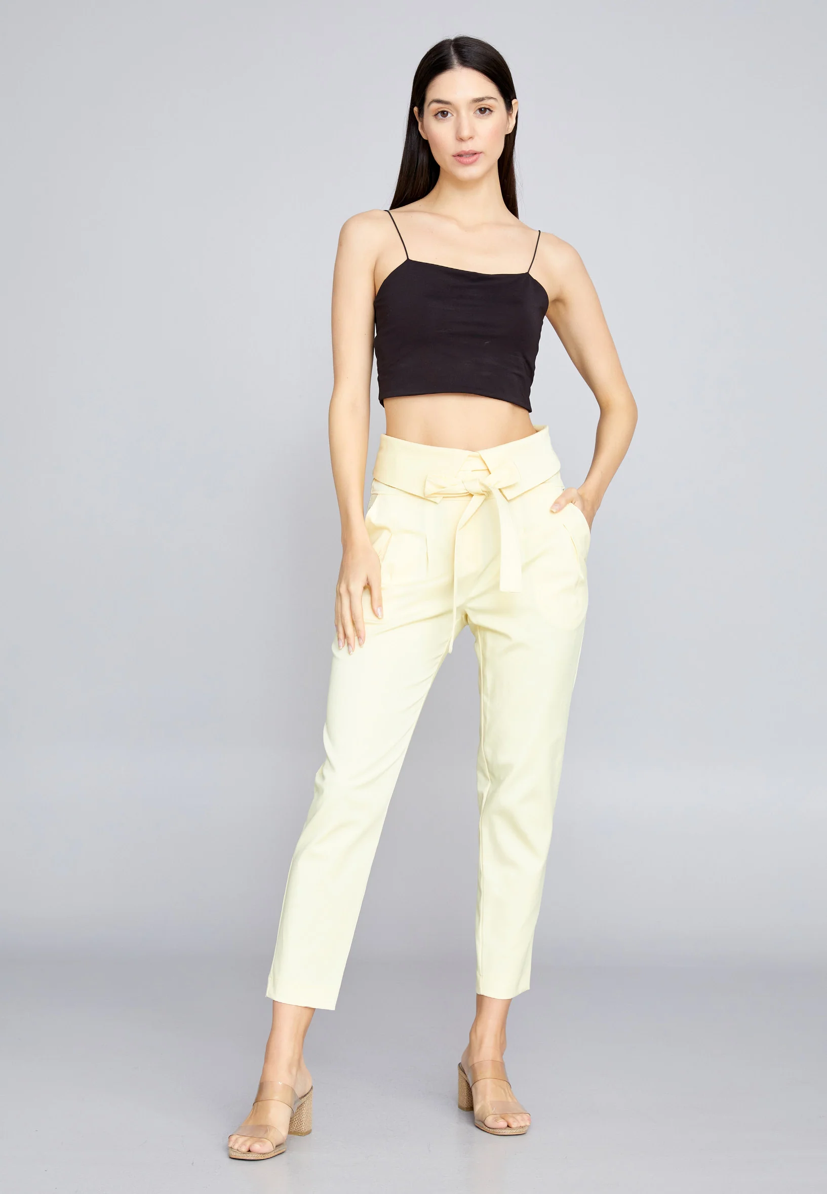 Skinny Fit Regular Pants kmy22s20926 - Image 2