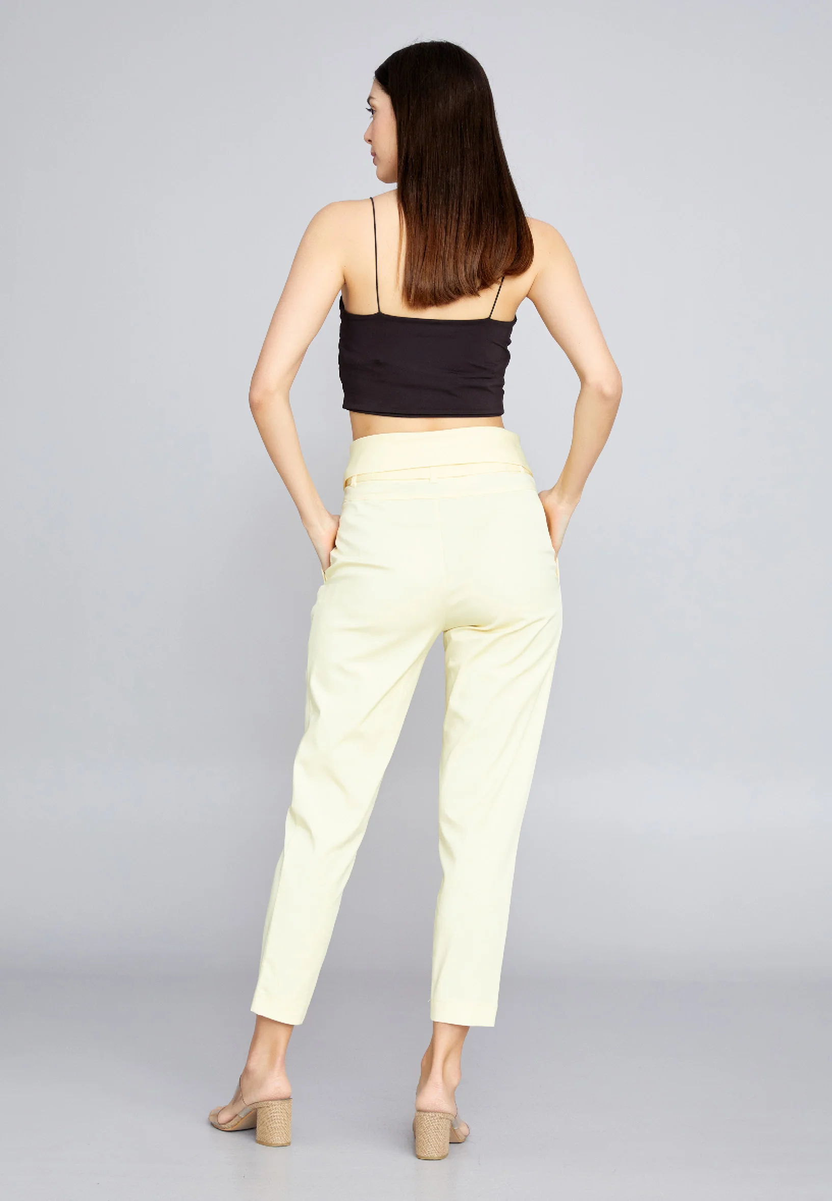 Skinny Fit Regular Pants kmy22s20926 - Image 3