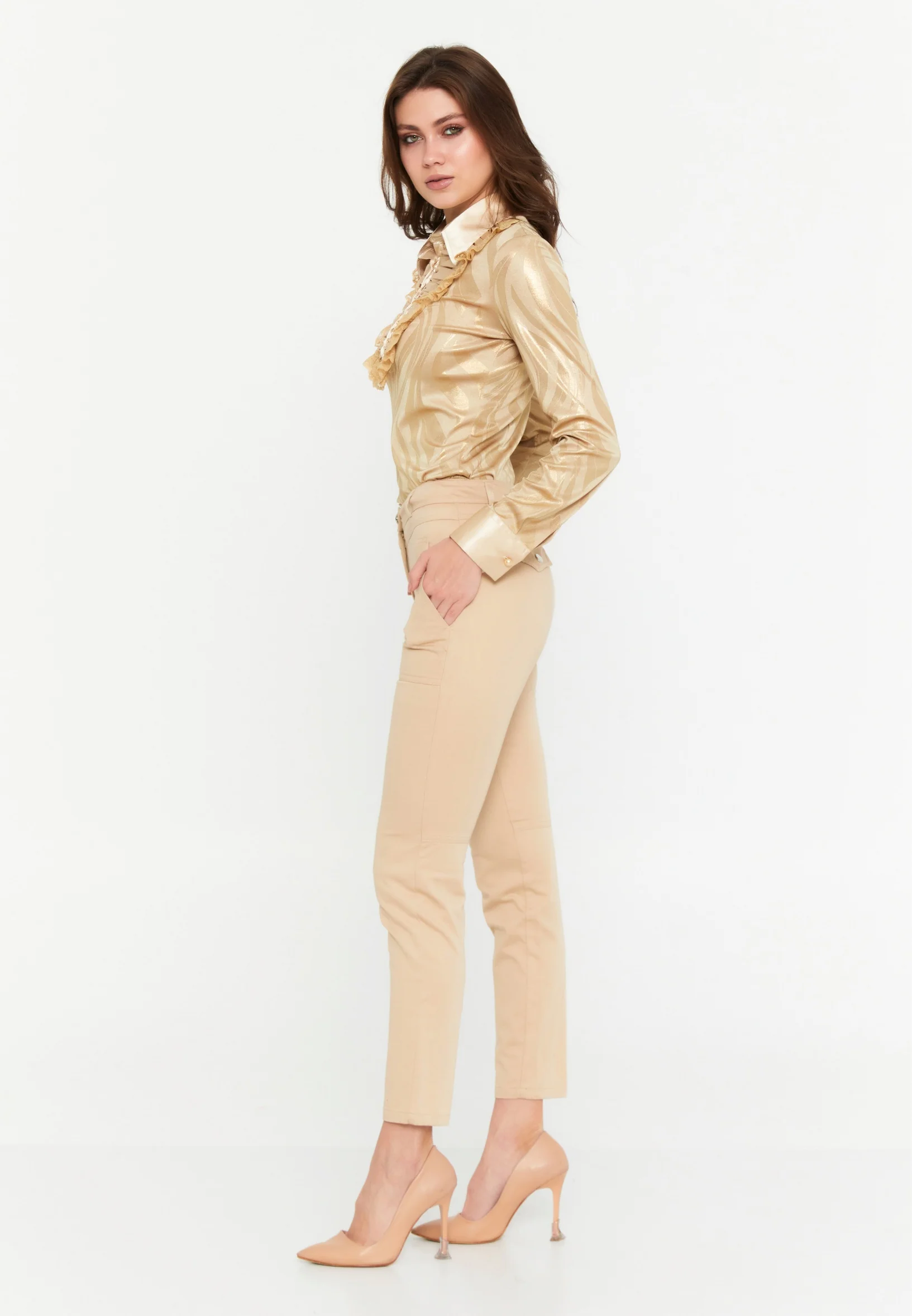 Skinny Fit Regular Pants qml8509 - Image 4