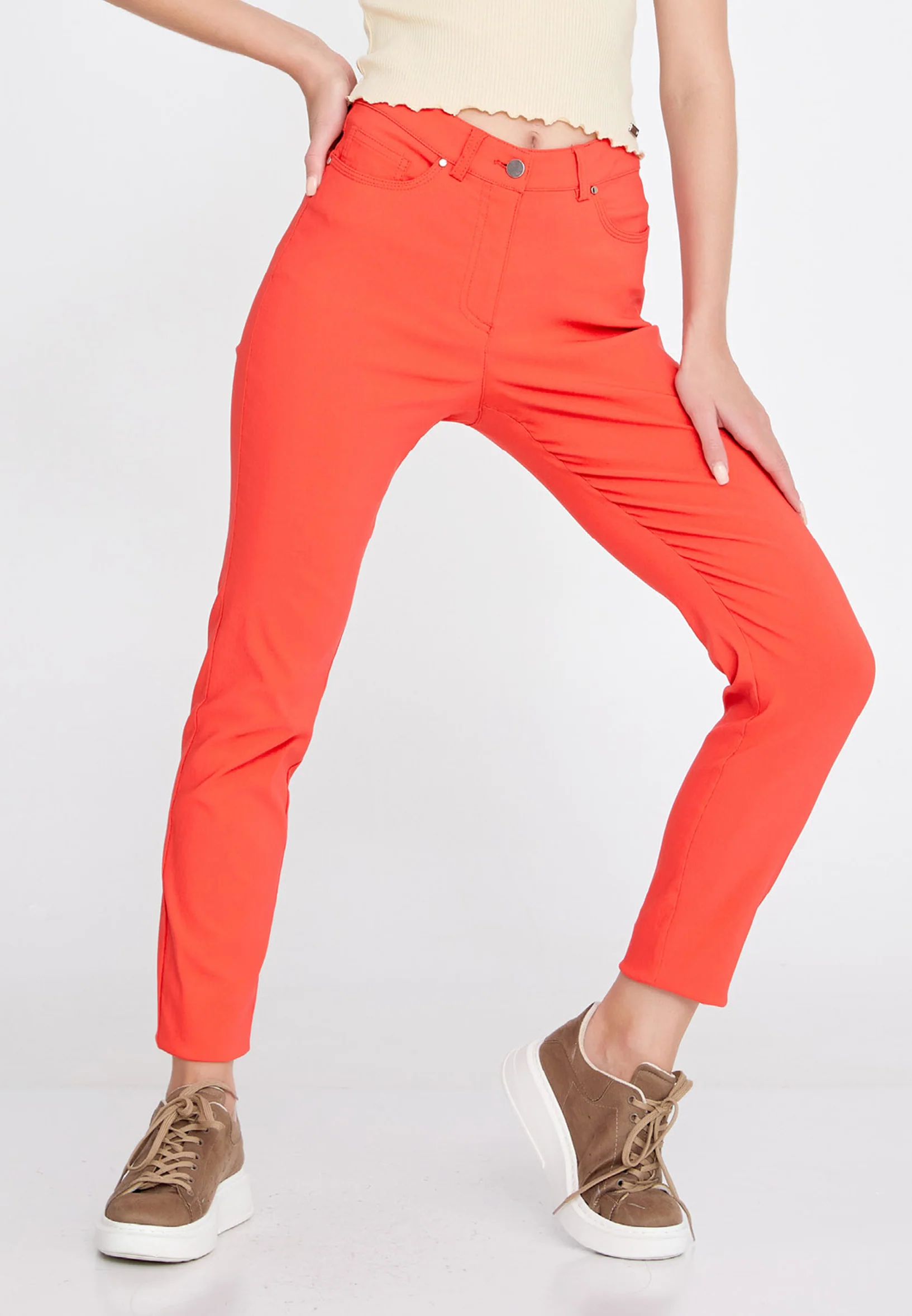 Skinny Fit Regular Pants qmlqp17qm - Image 5