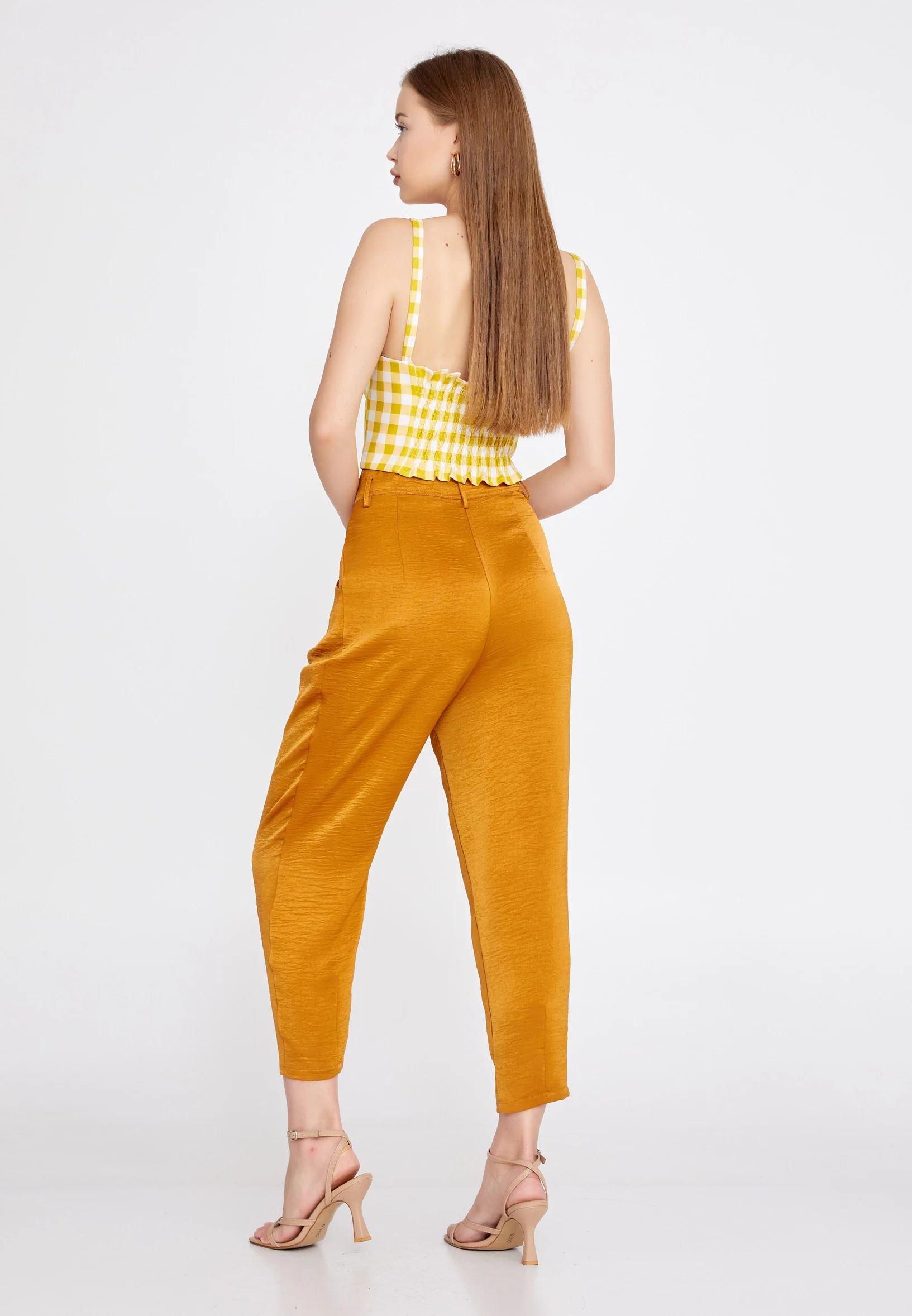 Sleeveless Geometric Regular Blouse ber20y4120 - Image 7