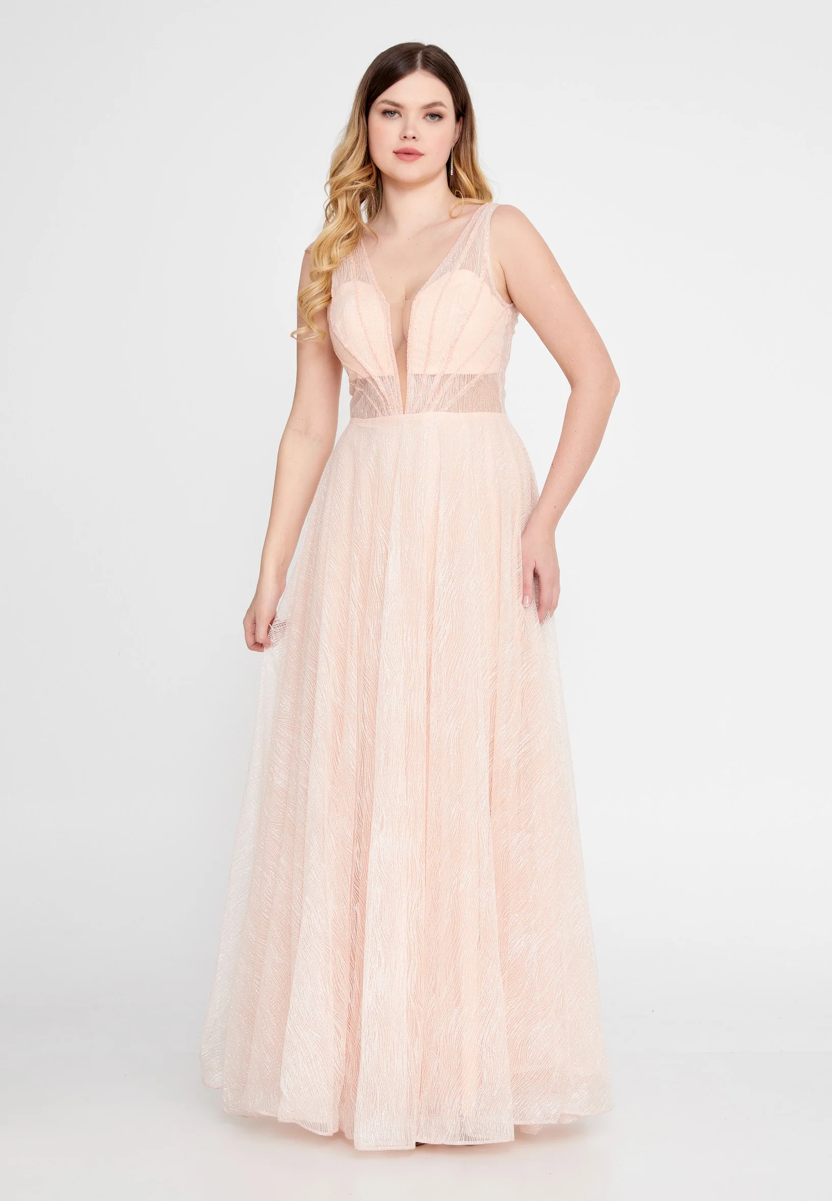 Sleeveless Maxi Chiffon A - Line Regular Prom Dress frc00625 - Image 11