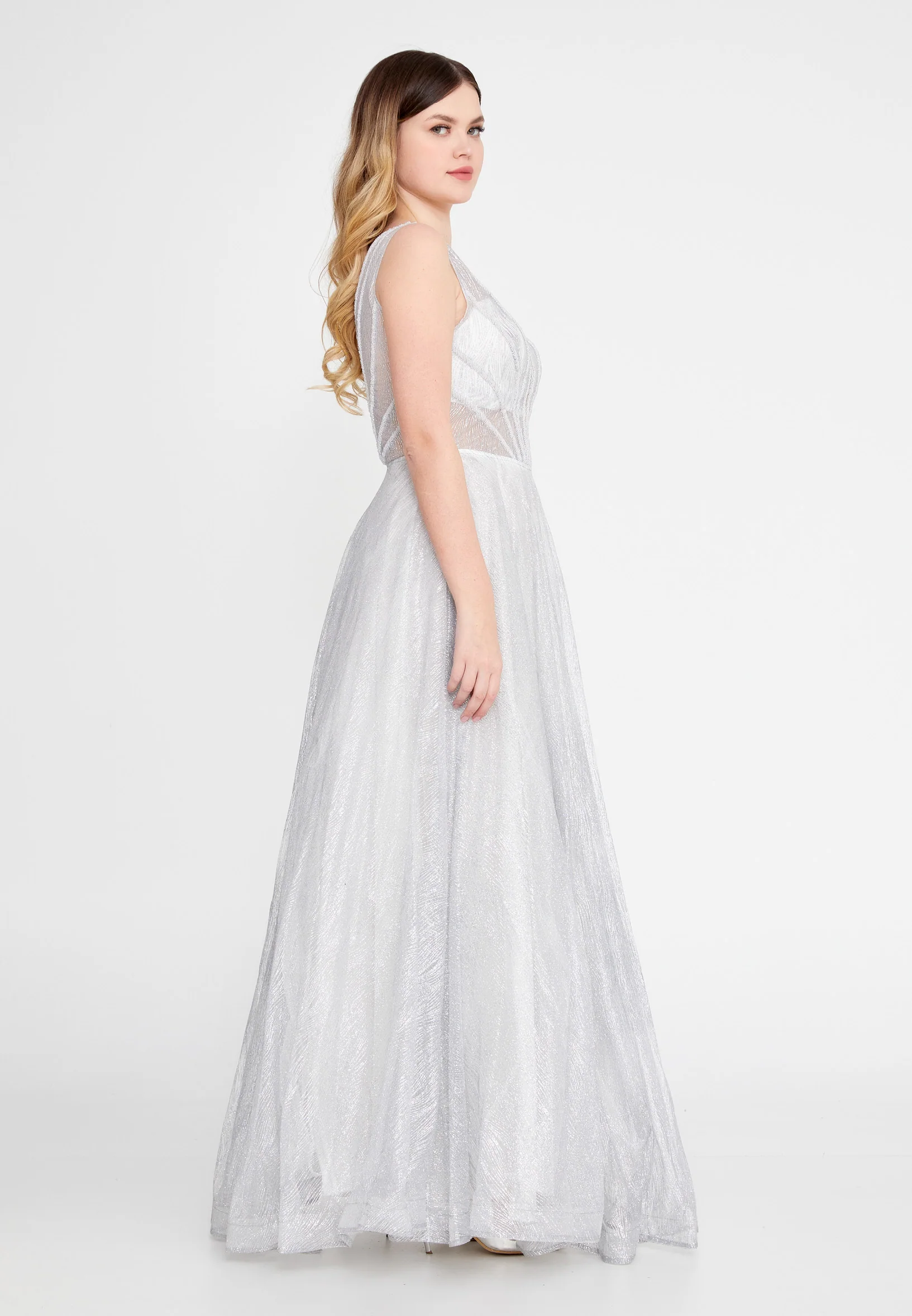 Sleeveless Maxi Chiffon A - Line Regular Prom Dress frc00625 - Image 9
