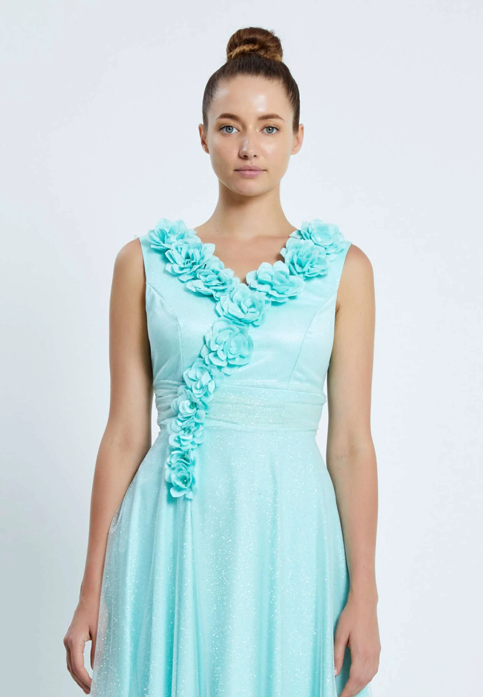 Sleeveless Maxi Chiffon A - Line Regular Prom Dress pnl7027 - Image 16