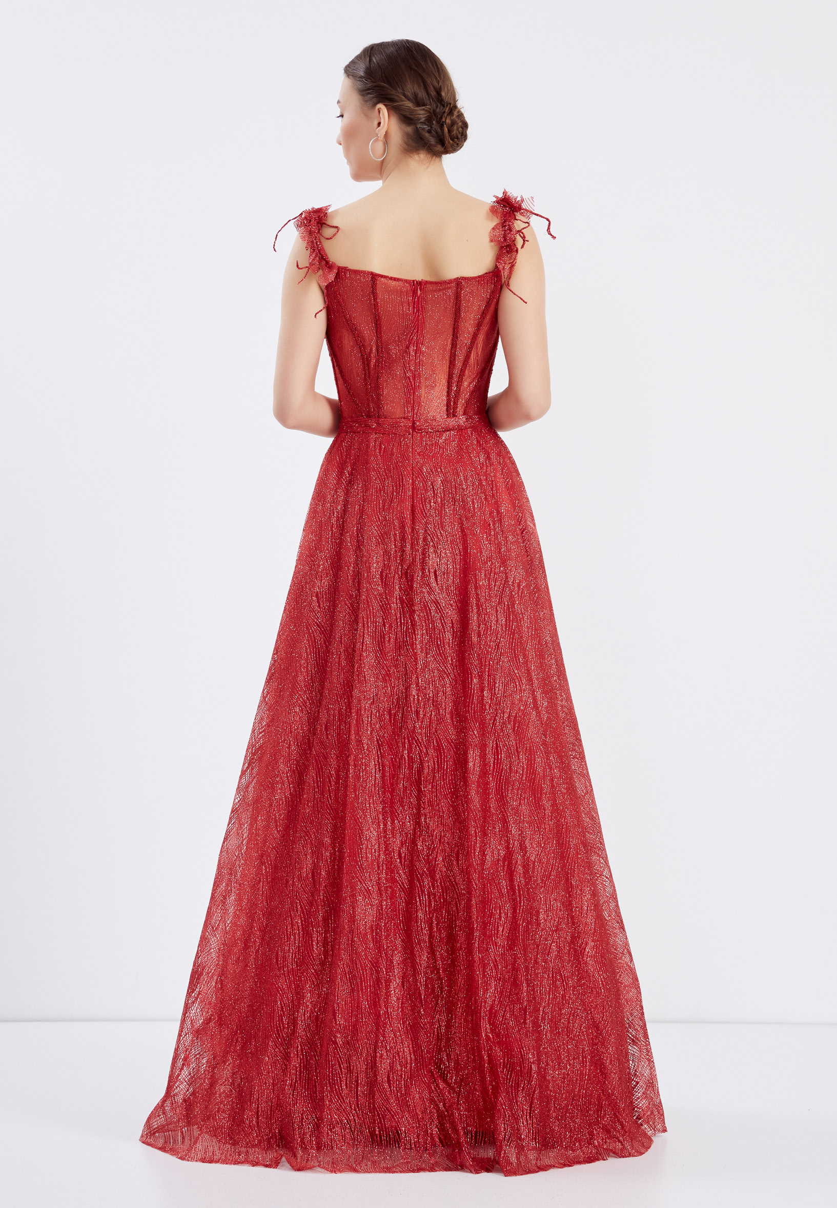 Sleeveless Maxi Chiffon A - Line Regular Prom Dress ppl00583 - Image 10