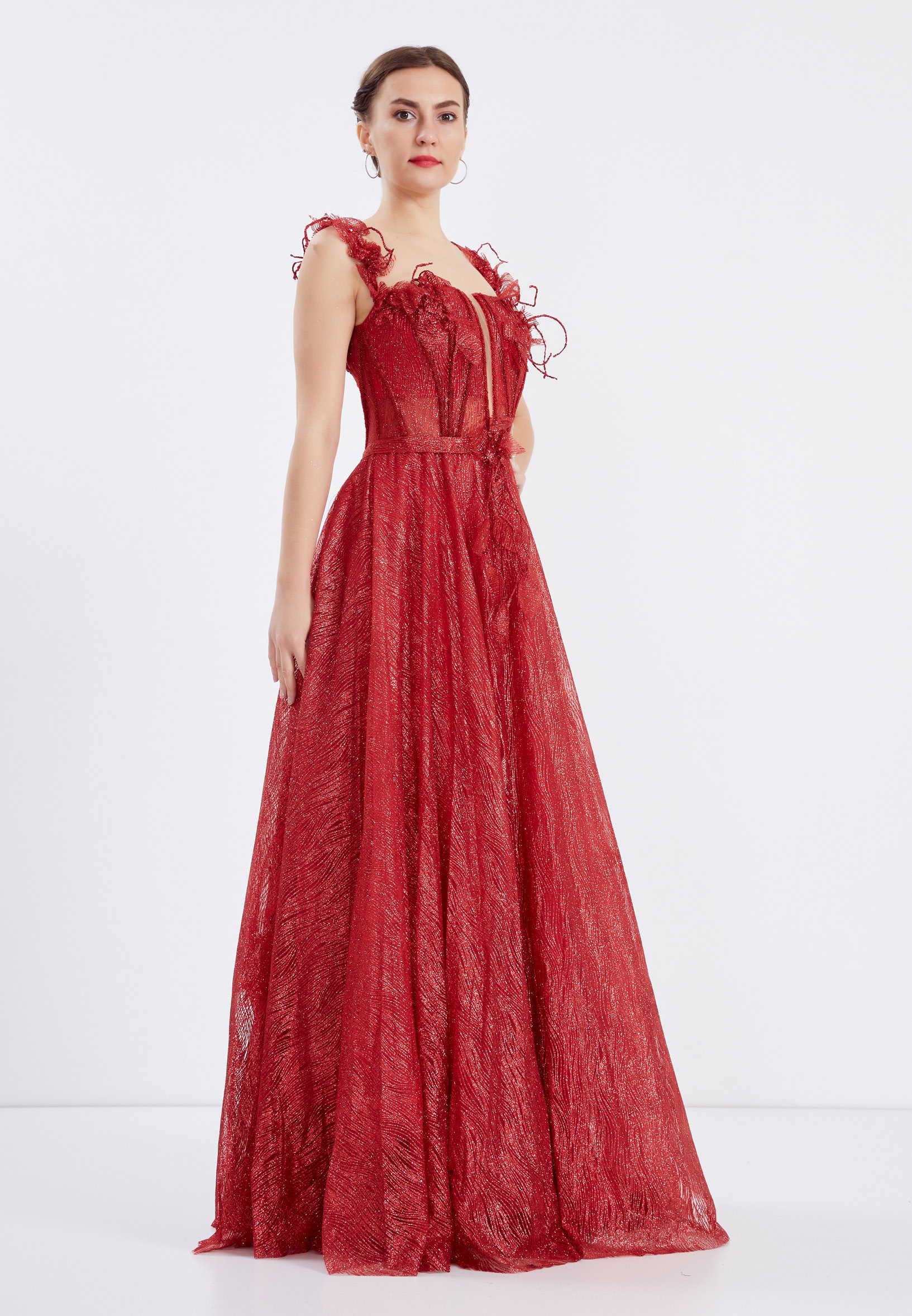 Sleeveless Maxi Chiffon A - Line Regular Prom Dress ppl00583 - Image 11