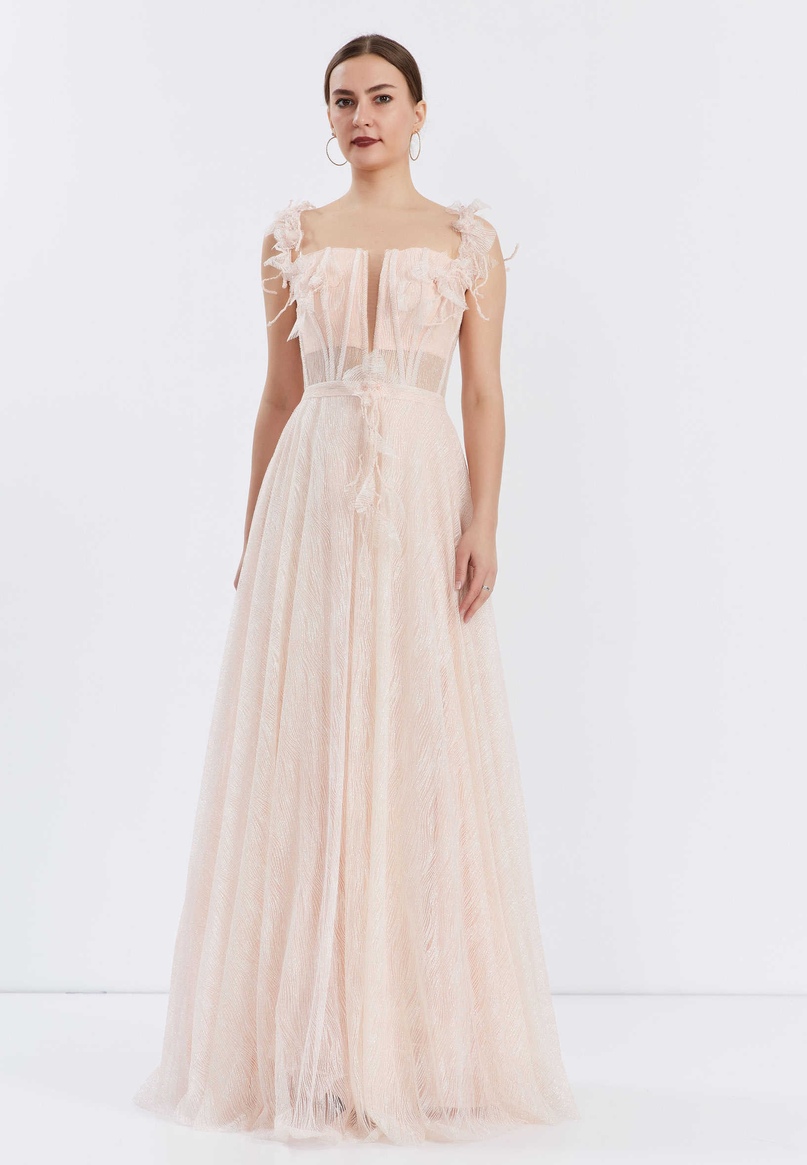 Sleeveless Maxi Chiffon A - Line Regular Prom Dress ppl00583 - Image 5