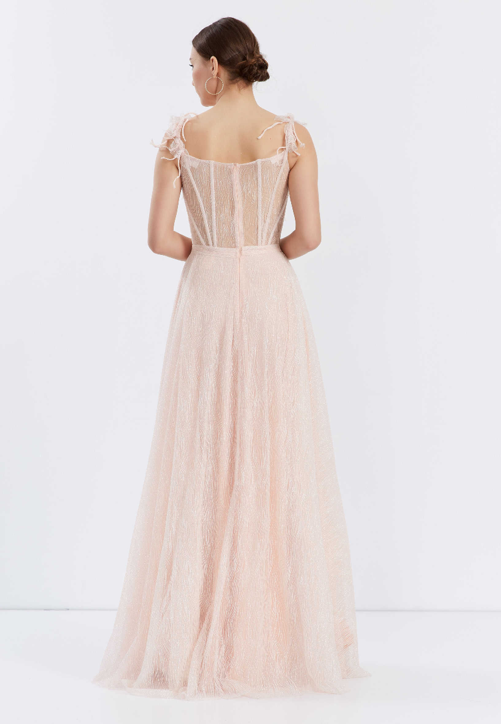 Sleeveless Maxi Chiffon A - Line Regular Prom Dress ppl00583 - Image 6