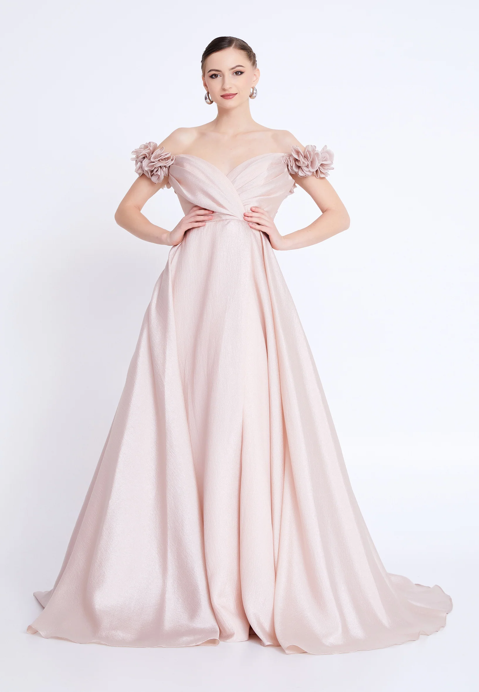 Sleeveless Maxi Polyester A - Line Regular Prom Dress aln1837 - Image 13