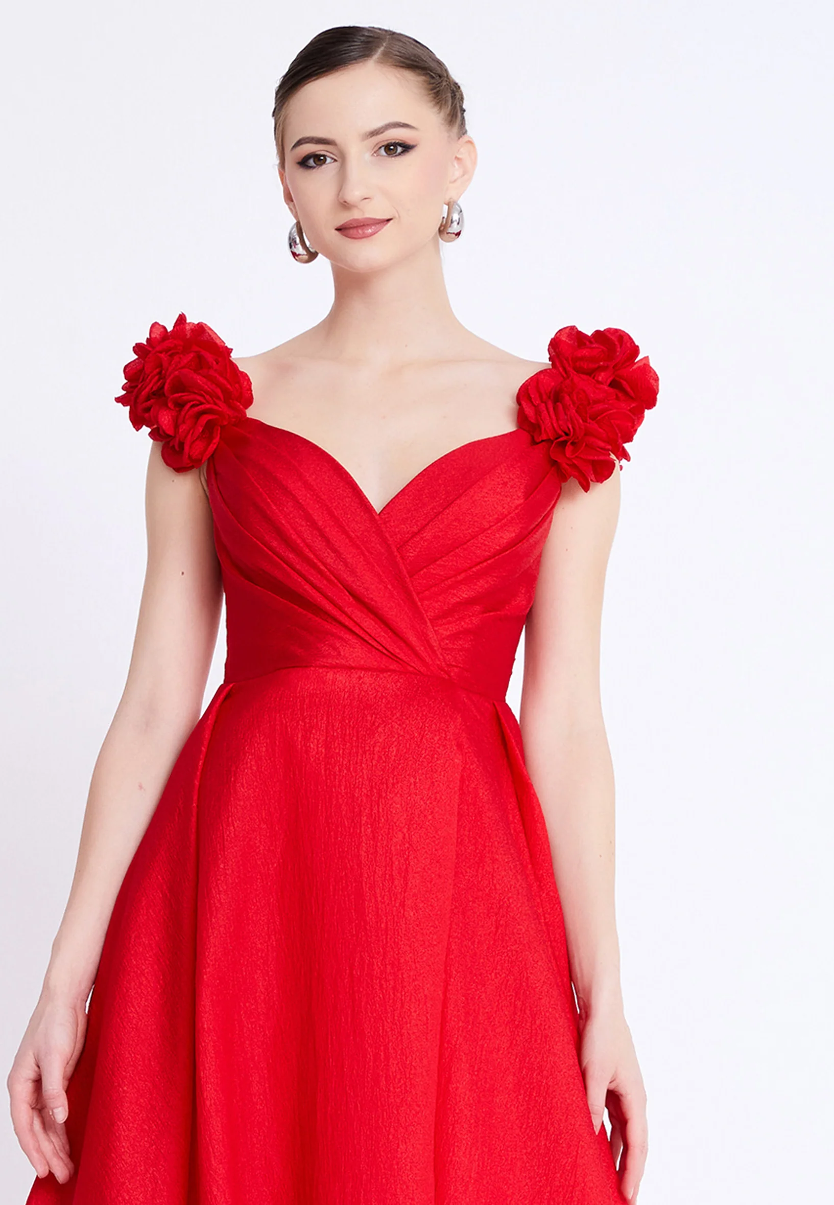 Sleeveless Maxi Polyester A - Line Regular Prom Dress aln1837 - Image 20