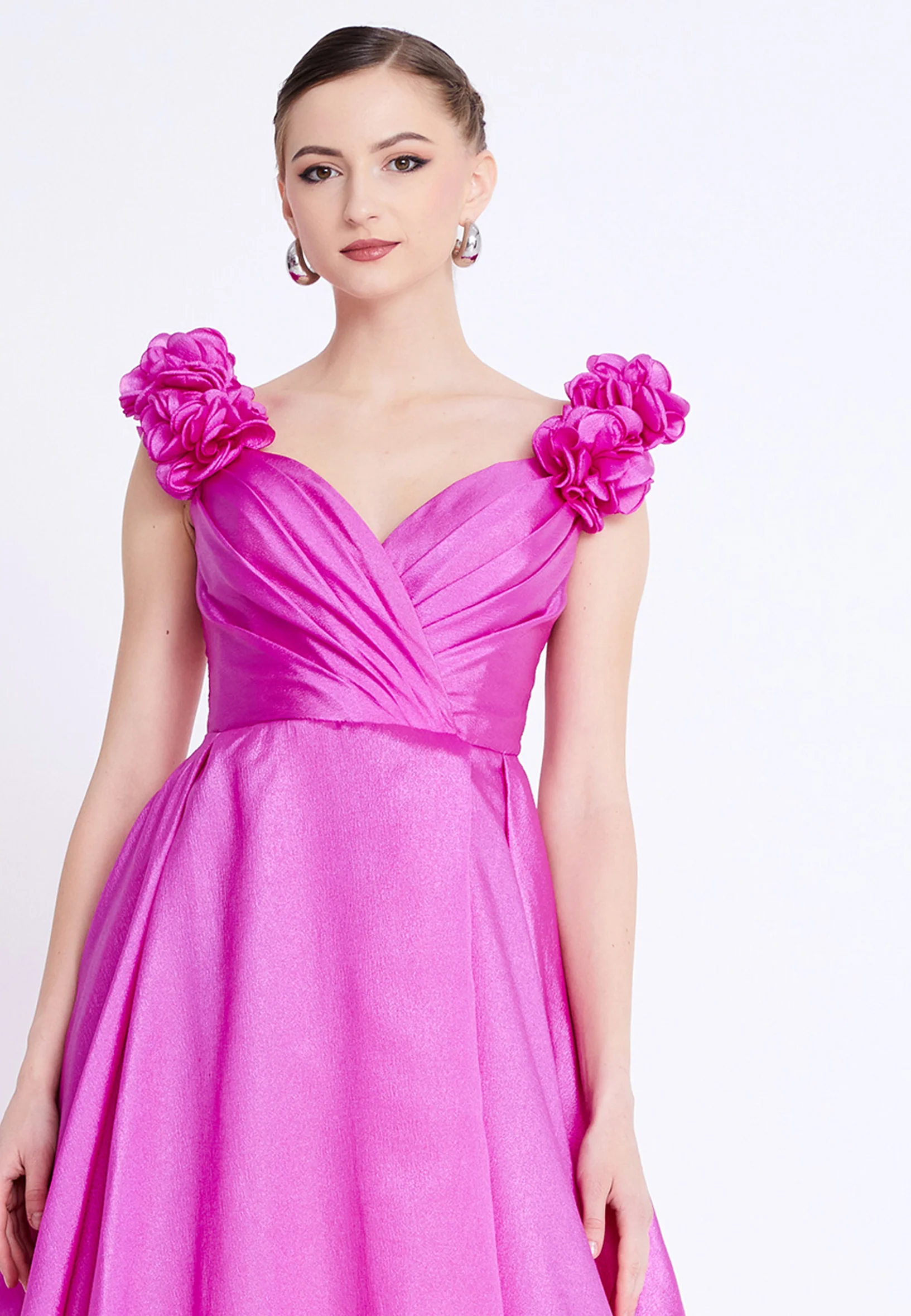 Sleeveless Maxi Polyester A - Line Regular Prom Dress aln1837 - Image 8