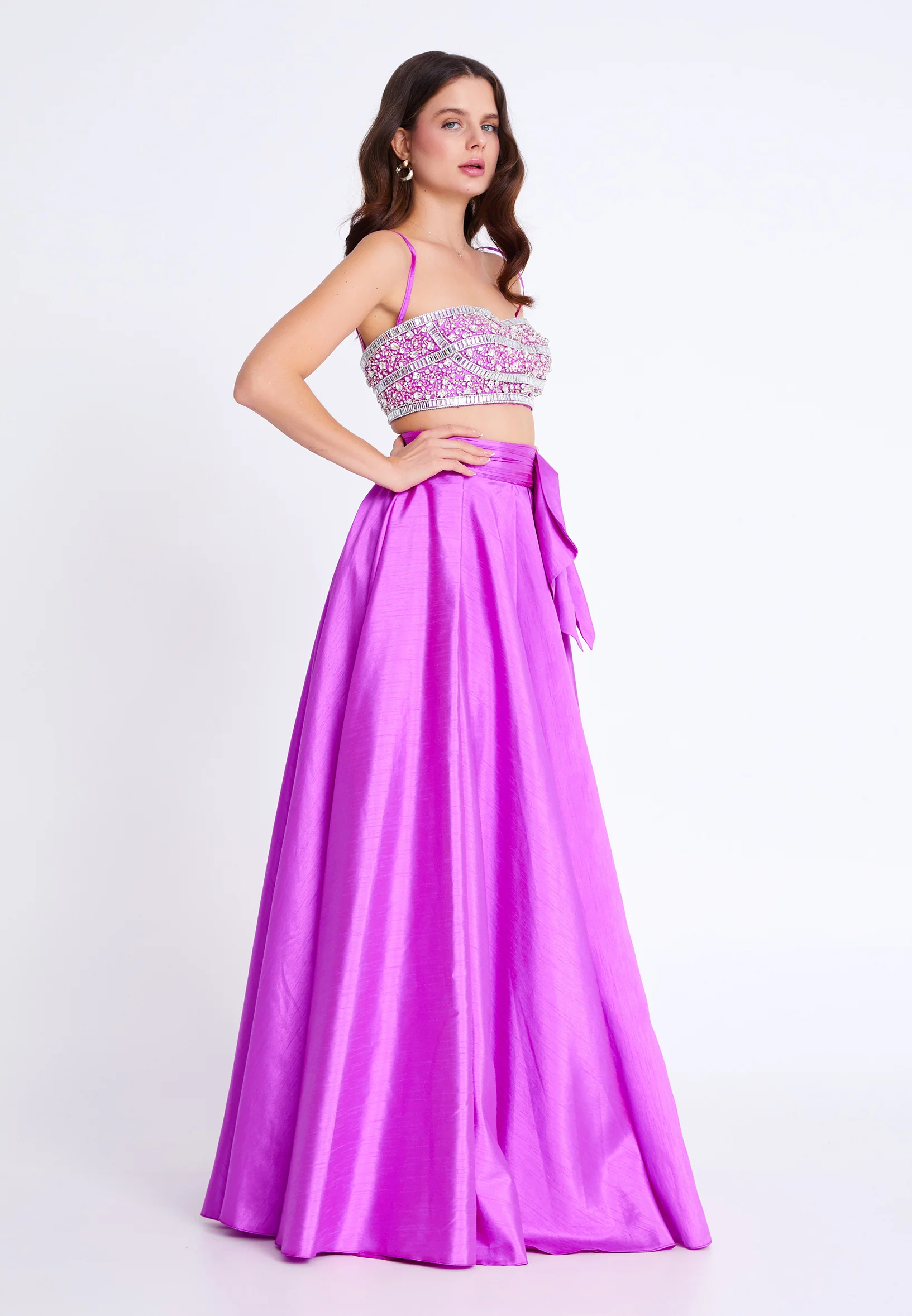 Sleeveless Maxi Polyester A - Line Regular Prom Dress prl073 - Image 3