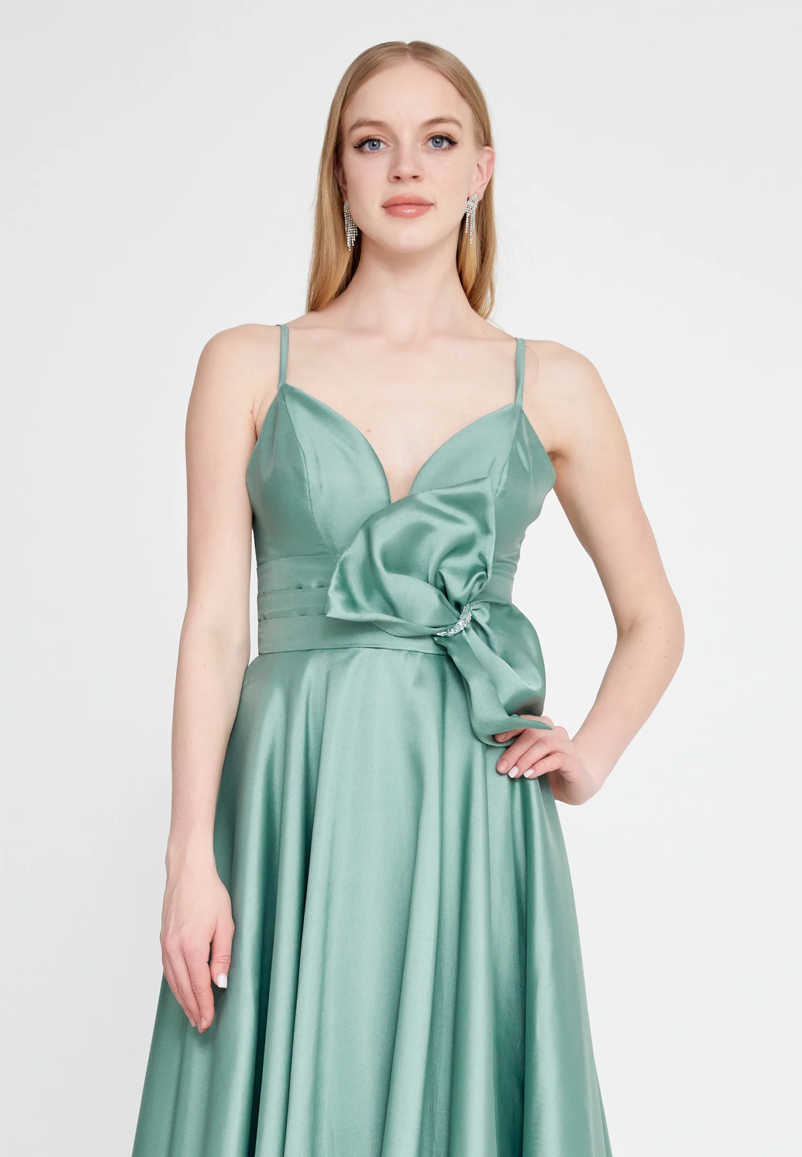 Sleeveless Maxi Polyester Column Regular Prom Dress prl776 - Image 11