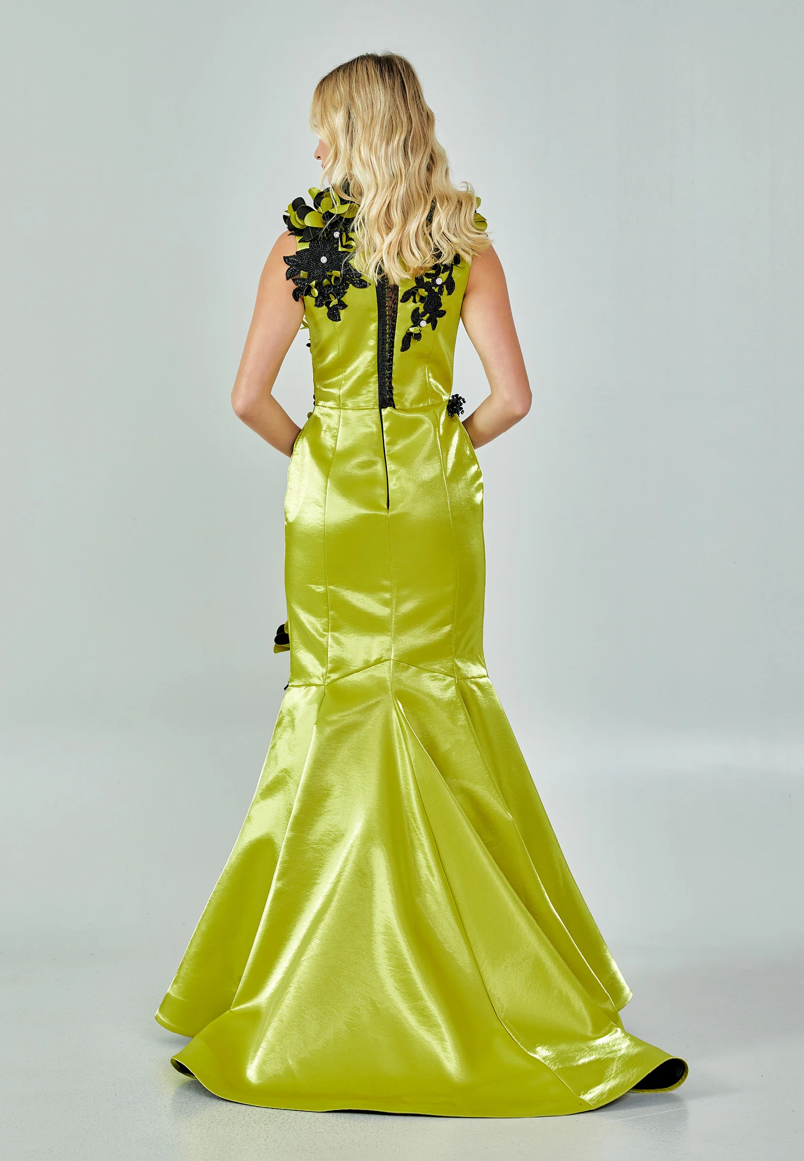 Sleeveless Maxi Polyester Mermaid Regular Prom Dress mtn88123 - Image 13