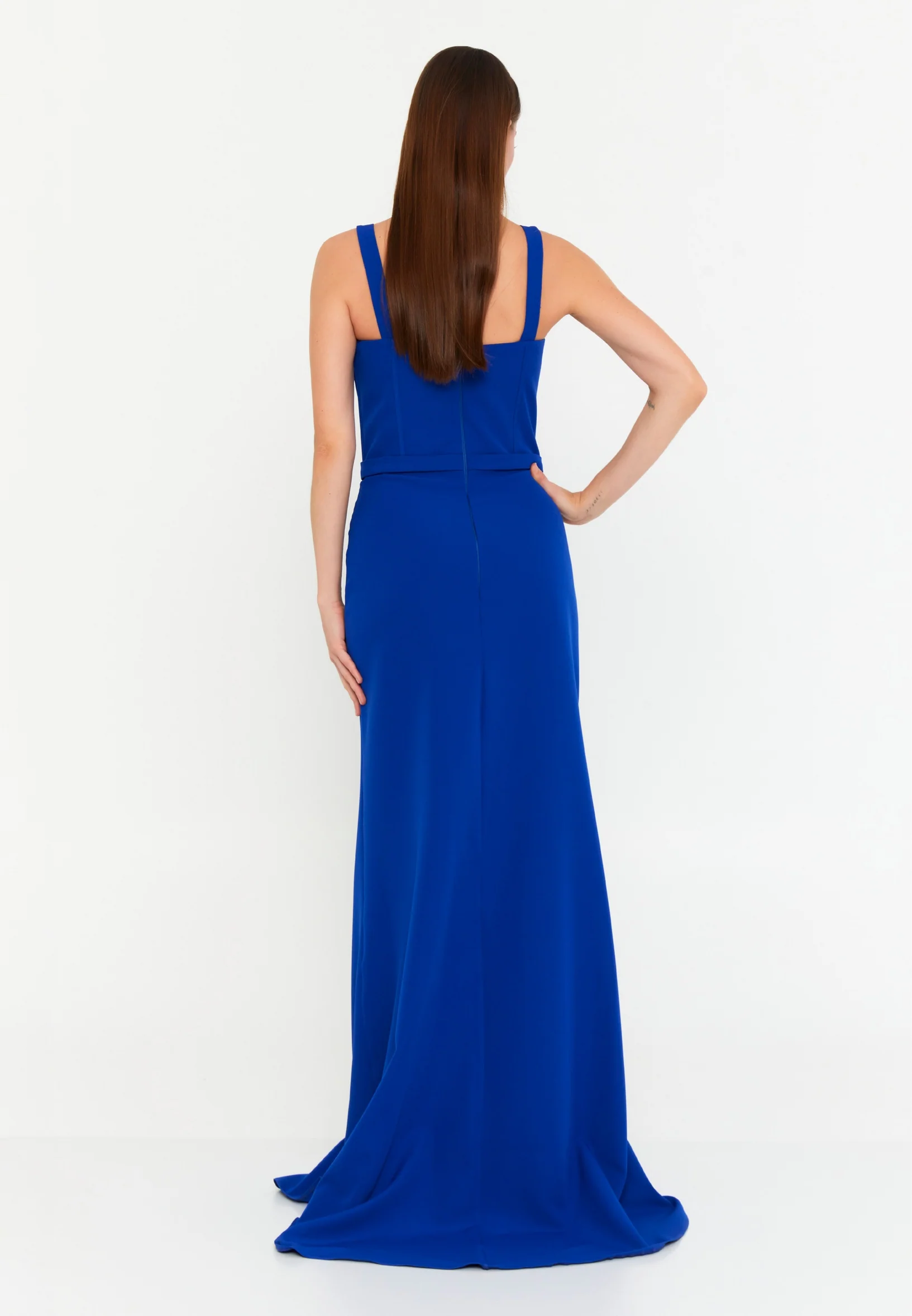 Sleeveless Maxi Polyester Mermaid Regular Wedding Guest Dress msp77367 - Image 18