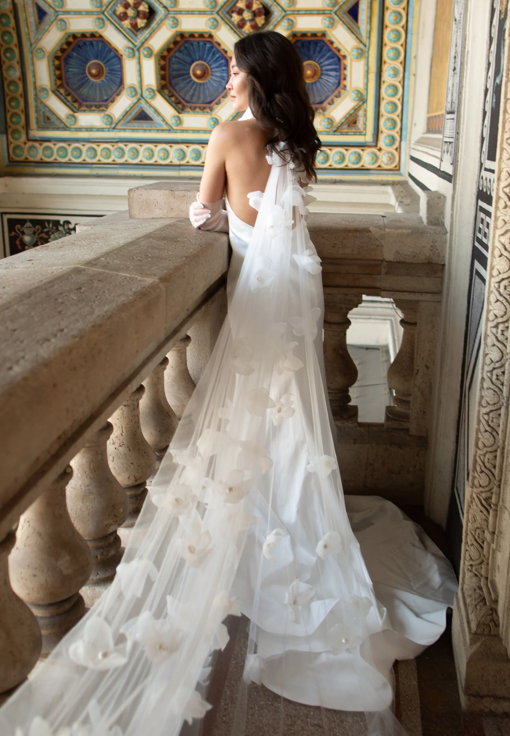 Sleeveless Maxi Satin Regular Wedding Dress sodmodel-3 - Image 10