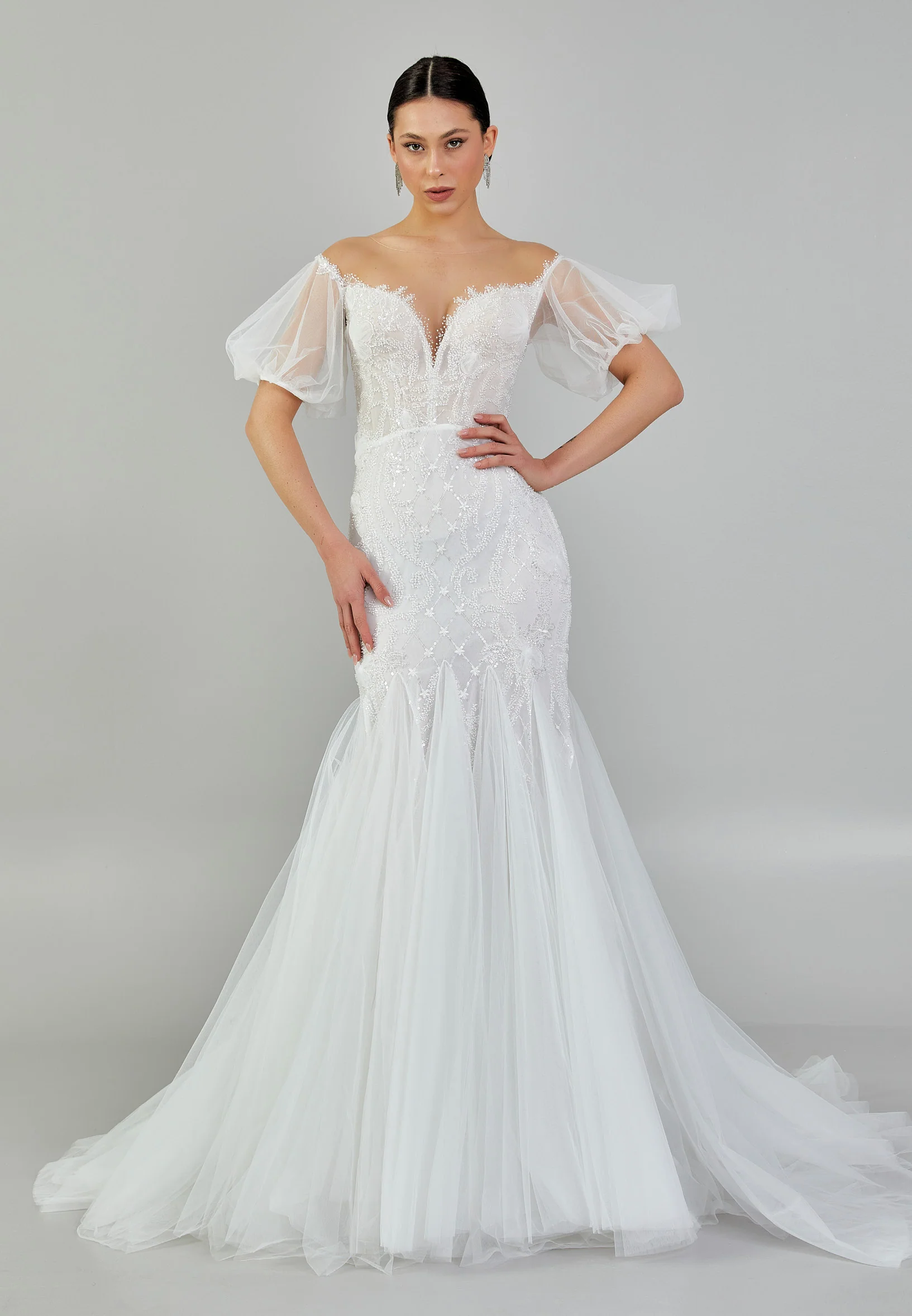 Sleeveless Maxi Sequin Regular Wedding Dress abbab165u